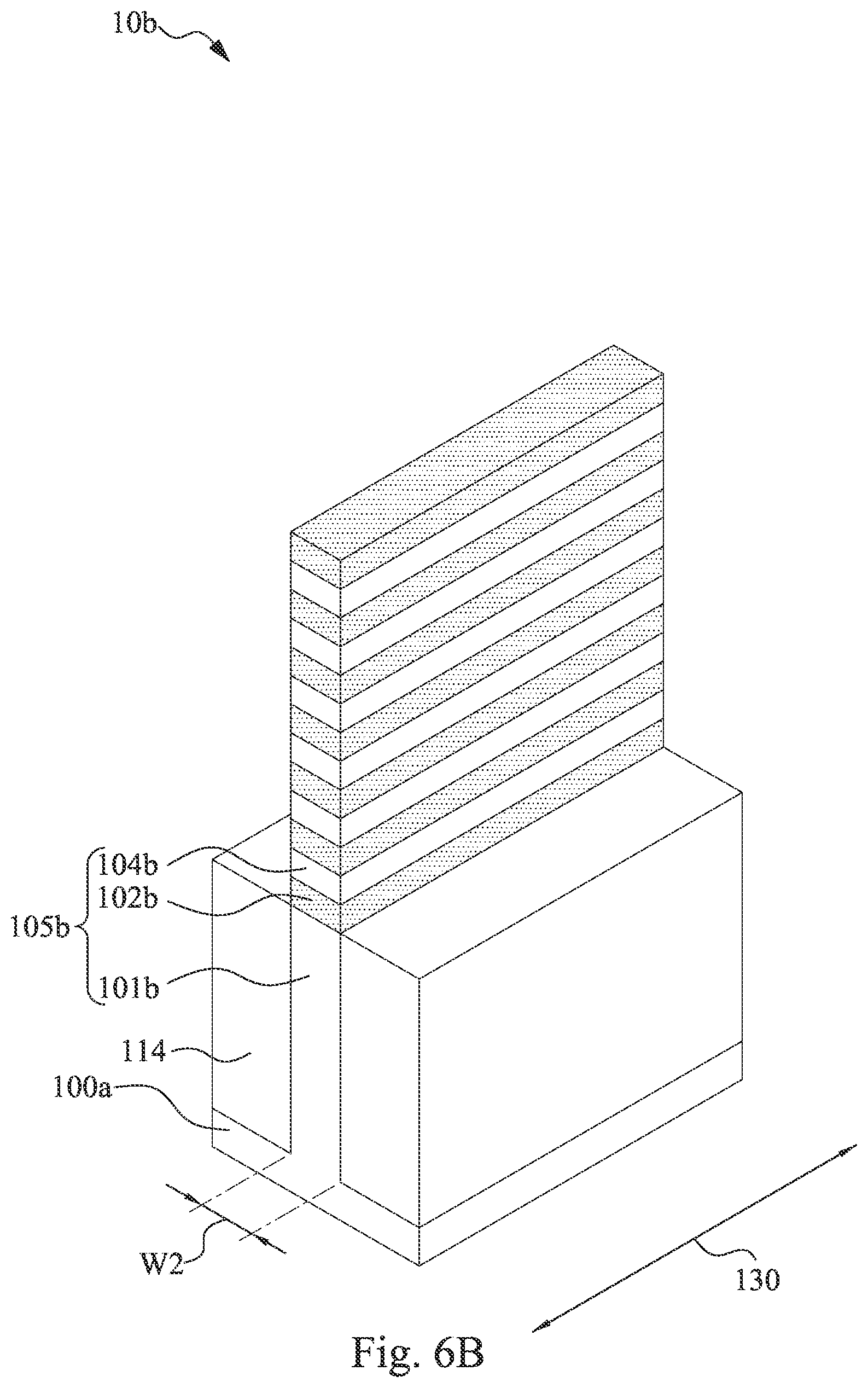 Patent US12433016 Figure 11 – Nanostructure with various widths