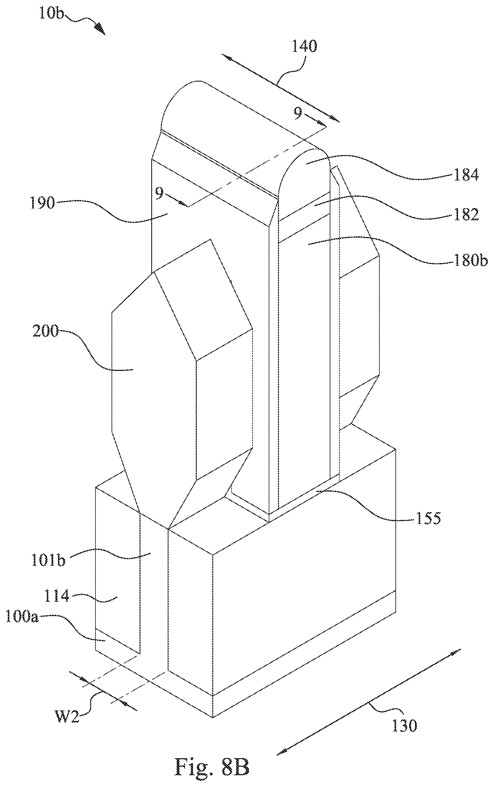 Patent US12433016 Figure 15 – Nanostructure with various widths