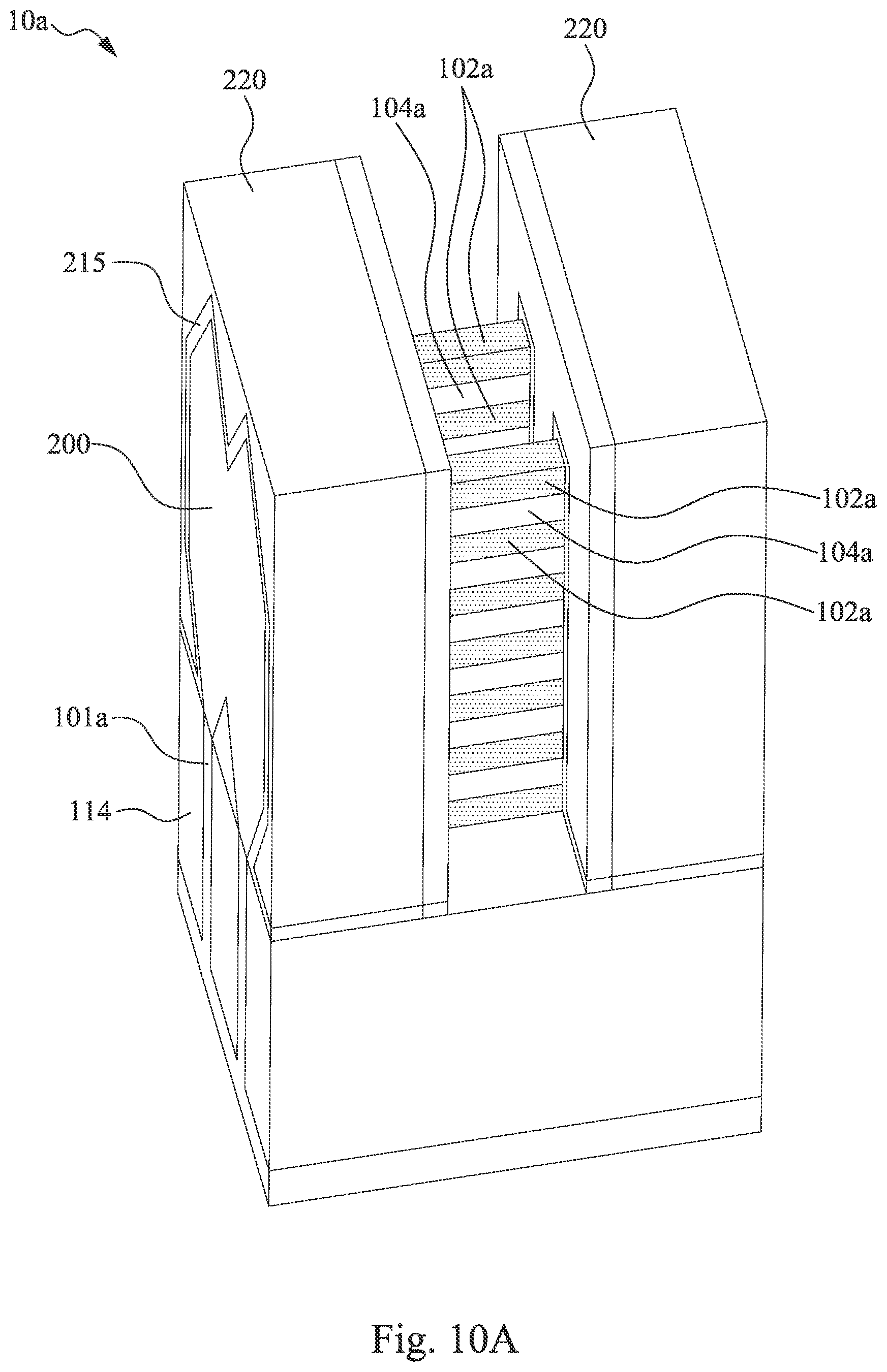 Patent US12433016 Figure 17 – Nanostructure with various widths