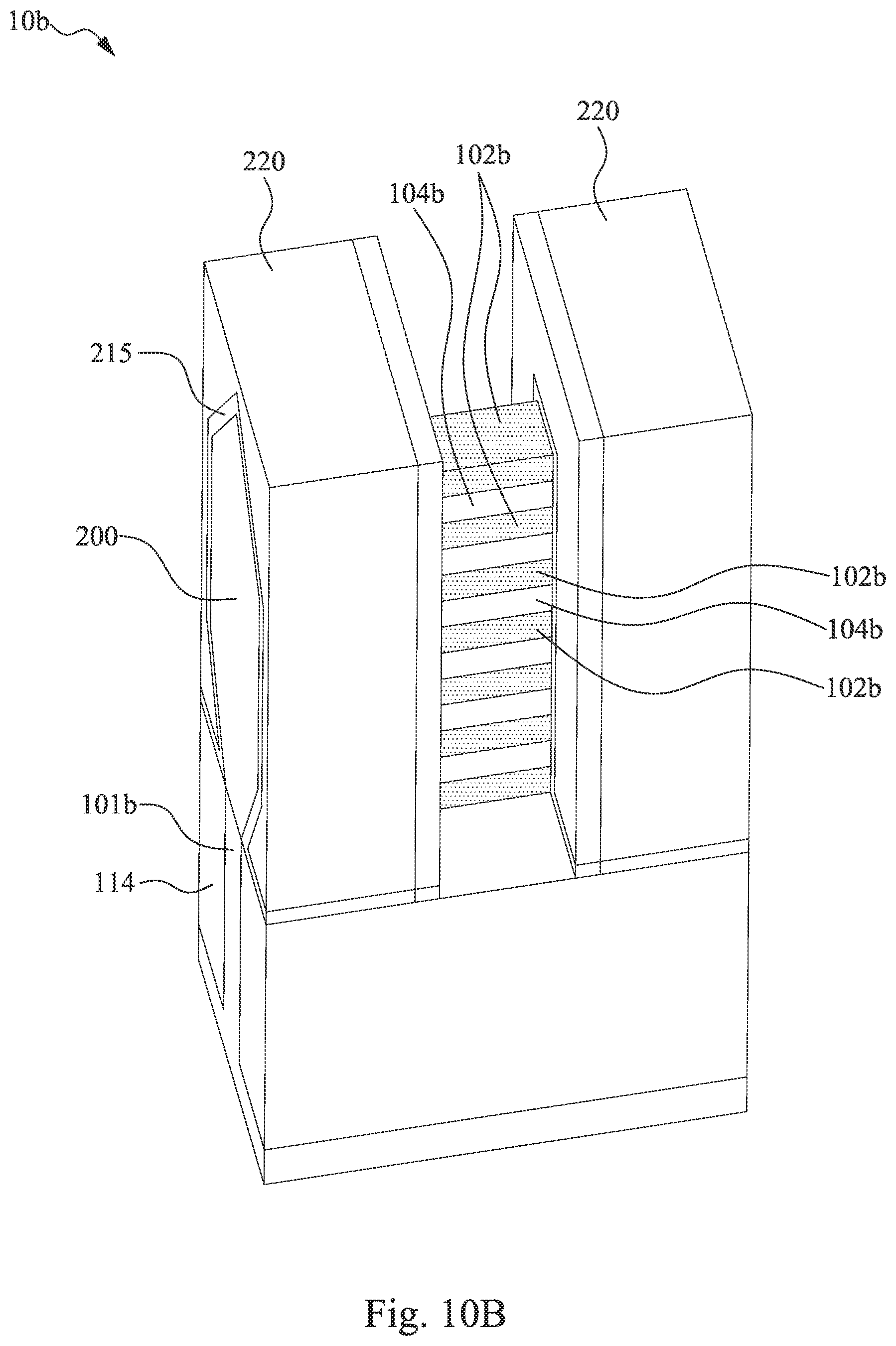 Patent US12433016 Figure 18 – Nanostructure with various widths
