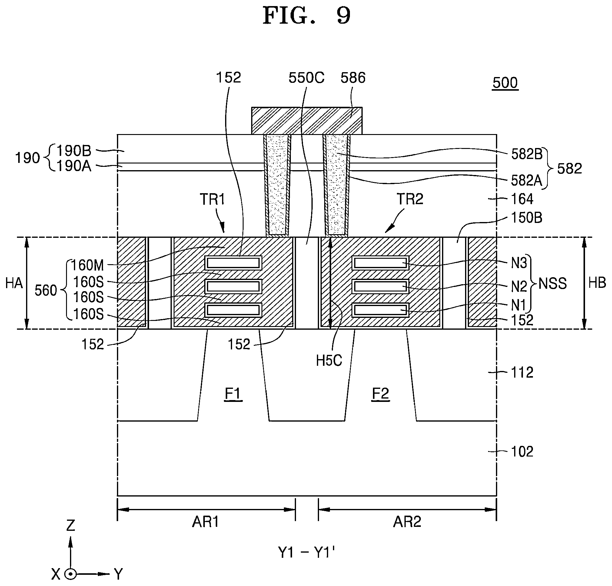 Patent US12433017 Figure 11 – Integrated circuit device including N-channel metal-oxide semiconductor (NMOS) transistor region and a P-channel metal-oxide semiconductor (PMOS) transistor region
