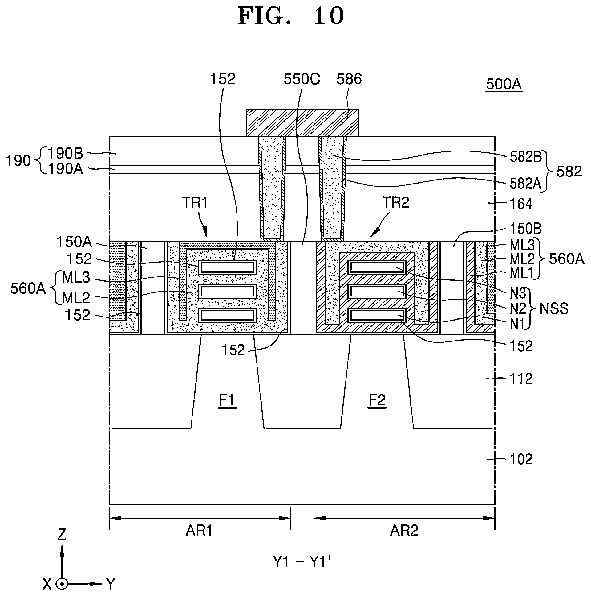 Patent US12433017 Figure 12 – Integrated circuit device including N-channel metal-oxide semiconductor (NMOS) transistor region and a P-channel metal-oxide semiconductor (PMOS) transistor region