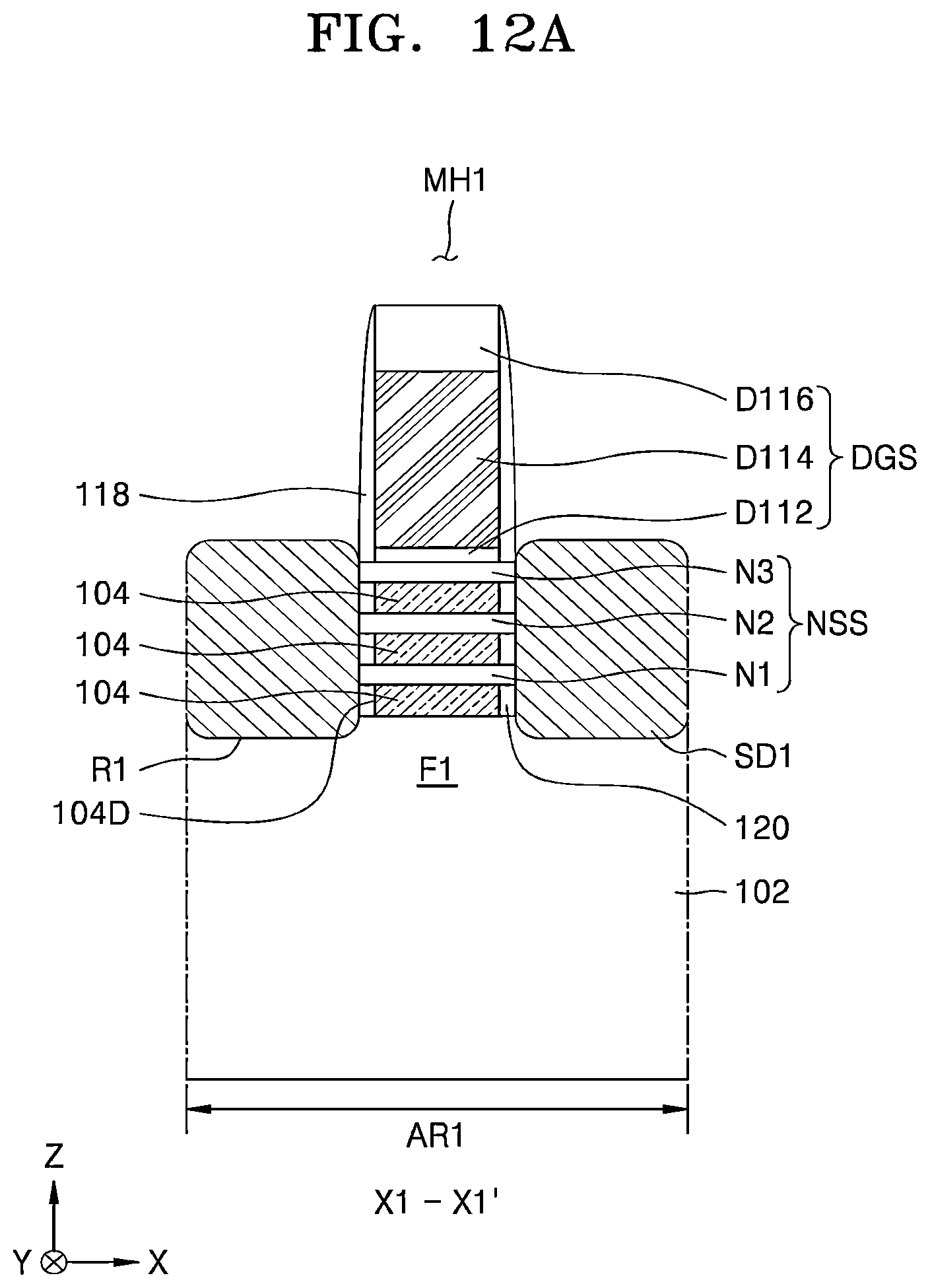 Patent US12433017 Figure 16 – Integrated circuit device including N-channel metal-oxide semiconductor (NMOS) transistor region and a P-channel metal-oxide semiconductor (PMOS) transistor region
