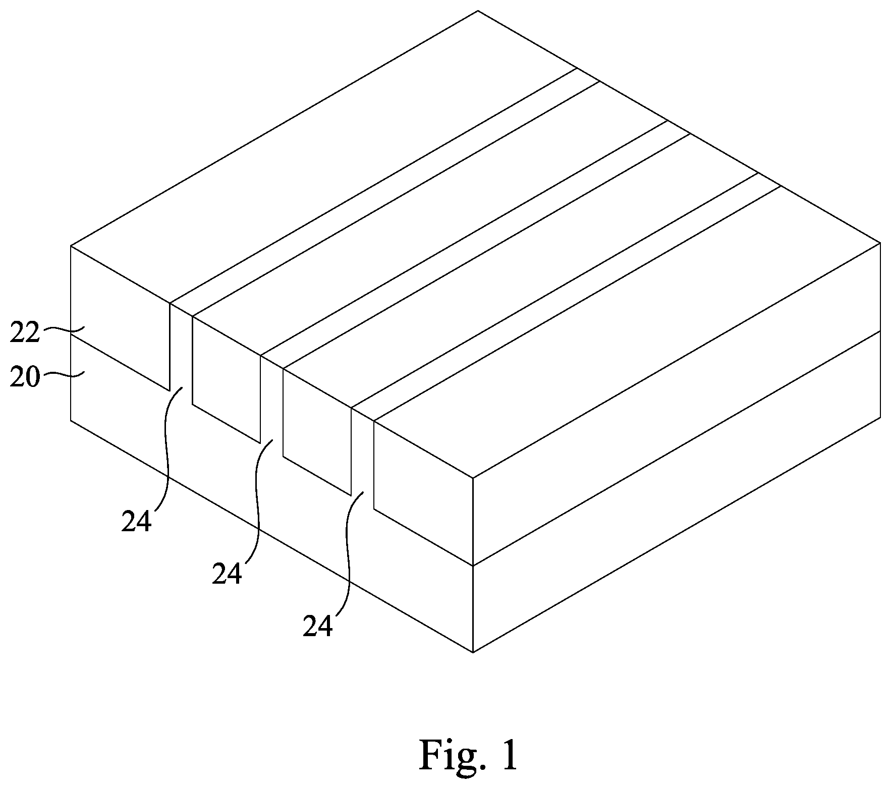 Patent US12433018 Figure 1 – Extended side contacts for transistors and methods forming same