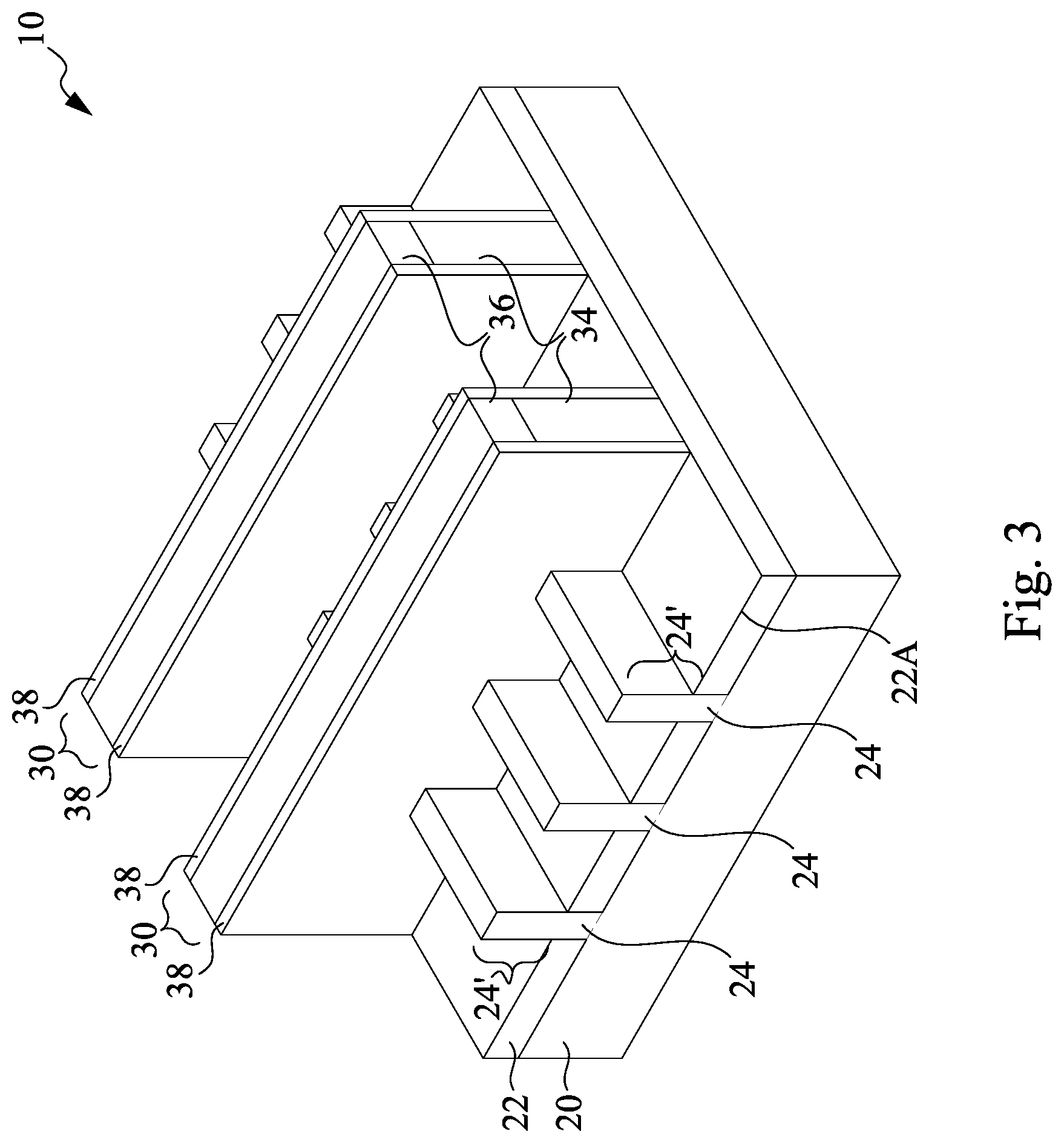 Patent US12433018 Figure 3 – Extended side contacts for transistors and methods forming same