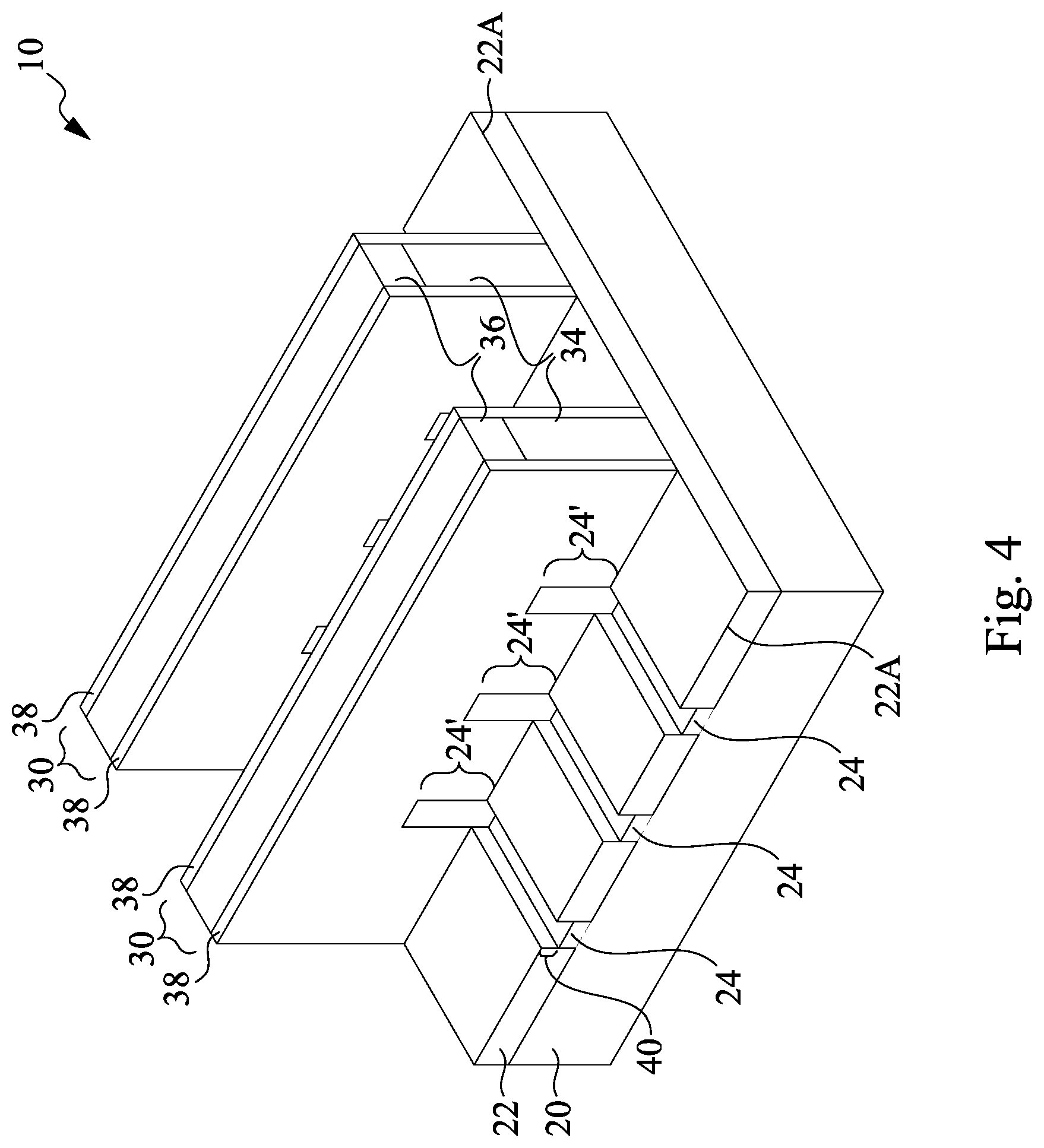 Patent US12433018 Figure 4 – Extended side contacts for transistors and methods forming same