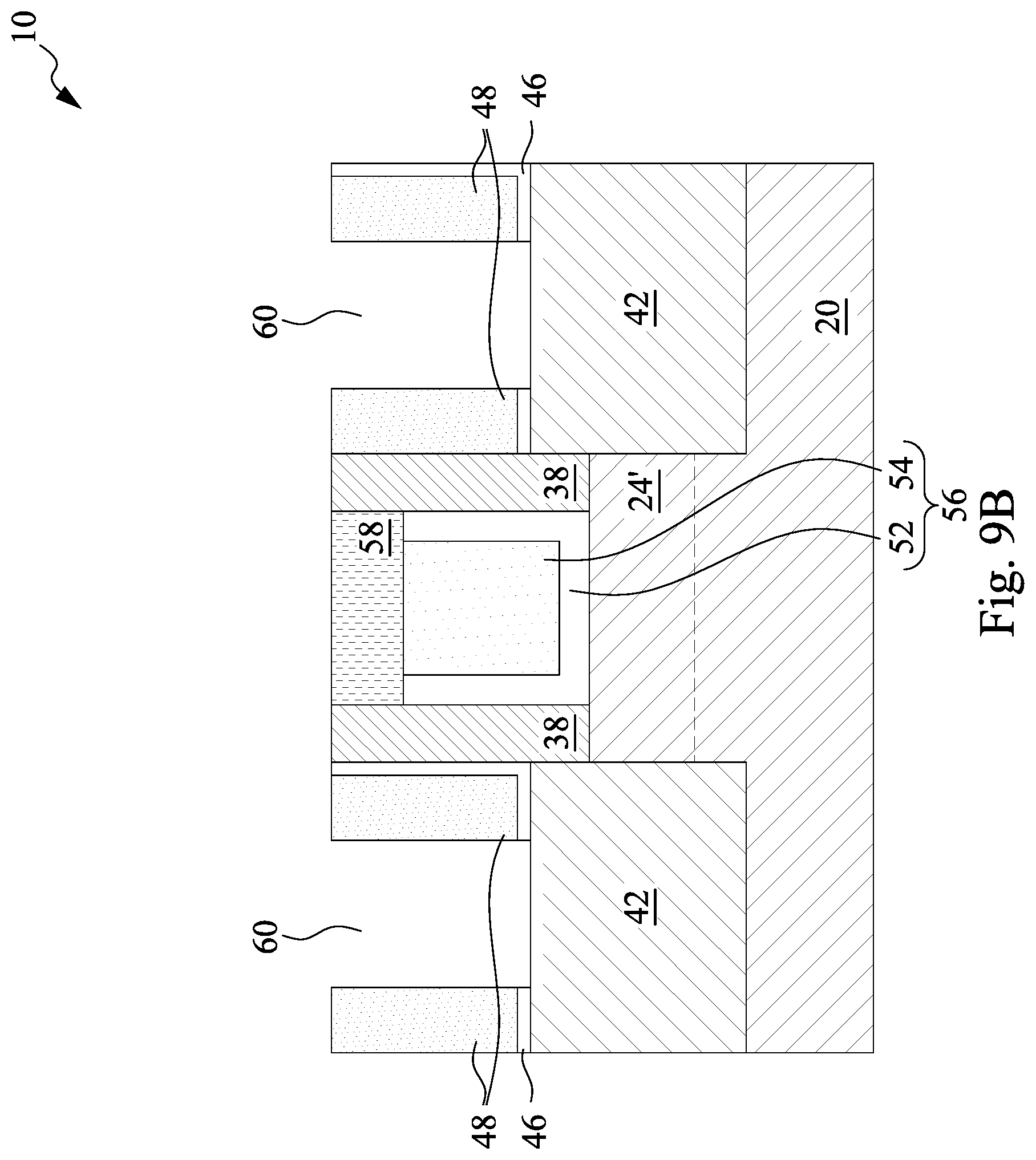 Patent US12433018 Figure 11 – Extended side contacts for transistors and methods forming same