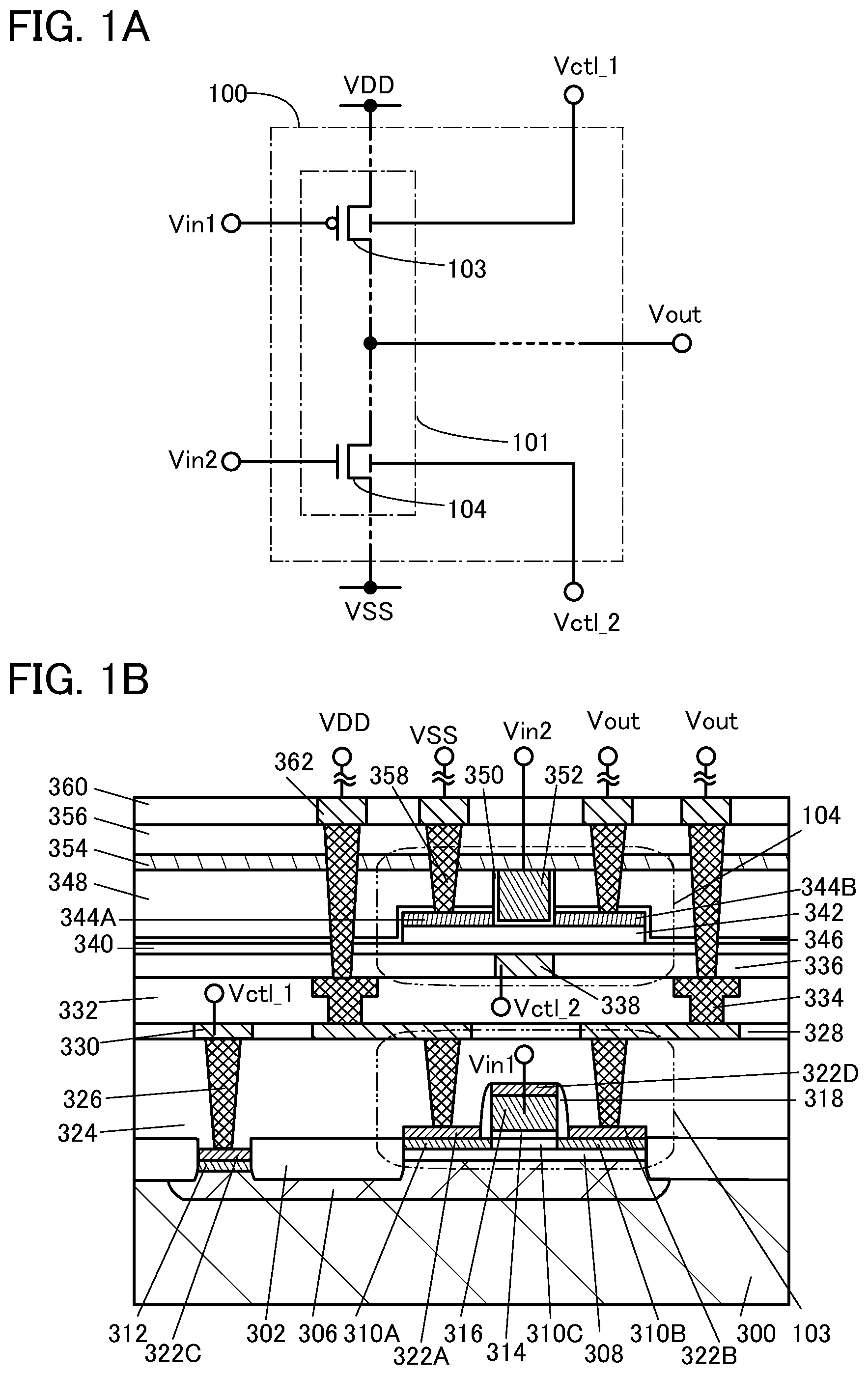 Patent US12433019 Figure 1 – Semiconductor device