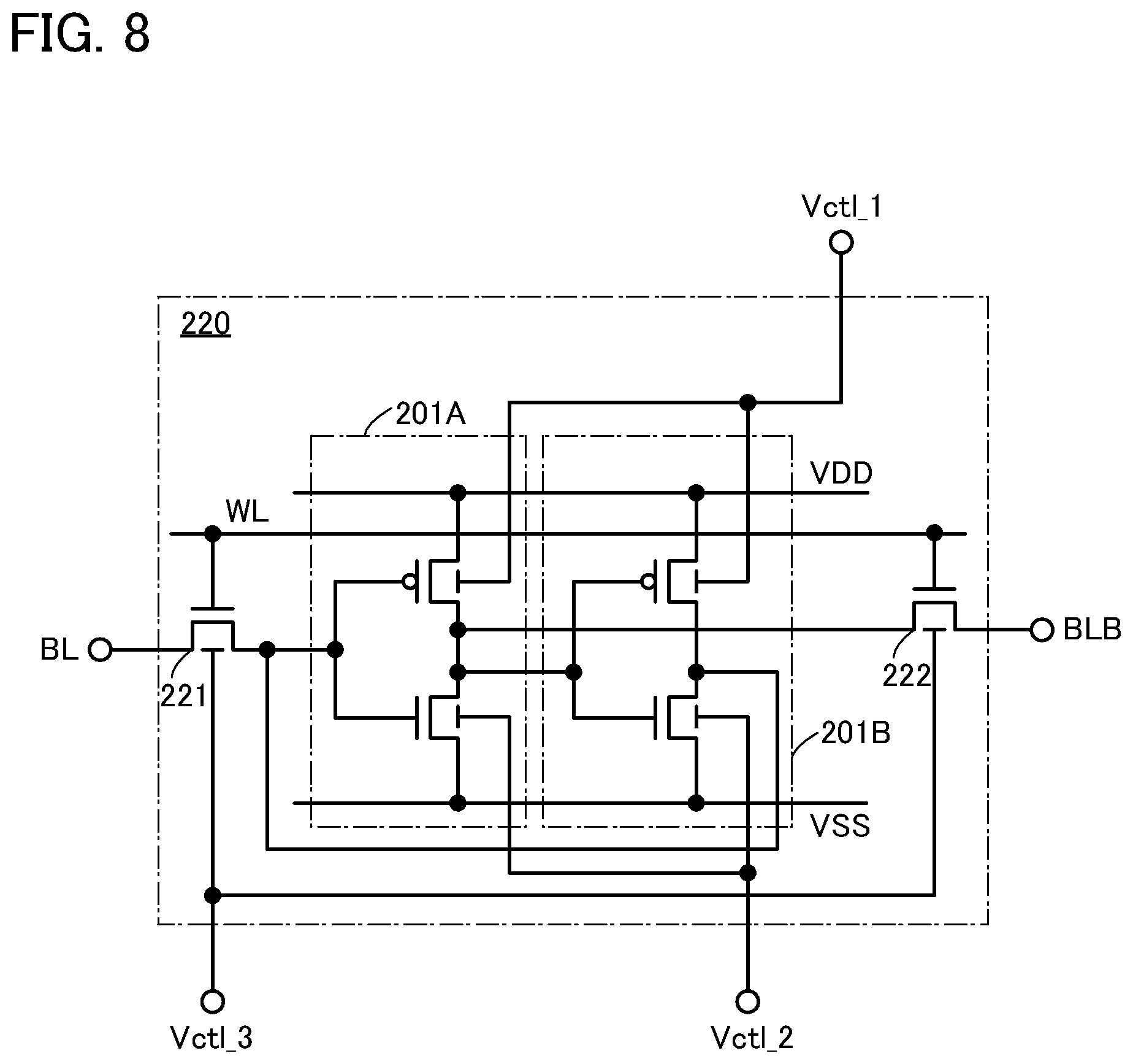 Patent US12433019 Figure 8 – Semiconductor device