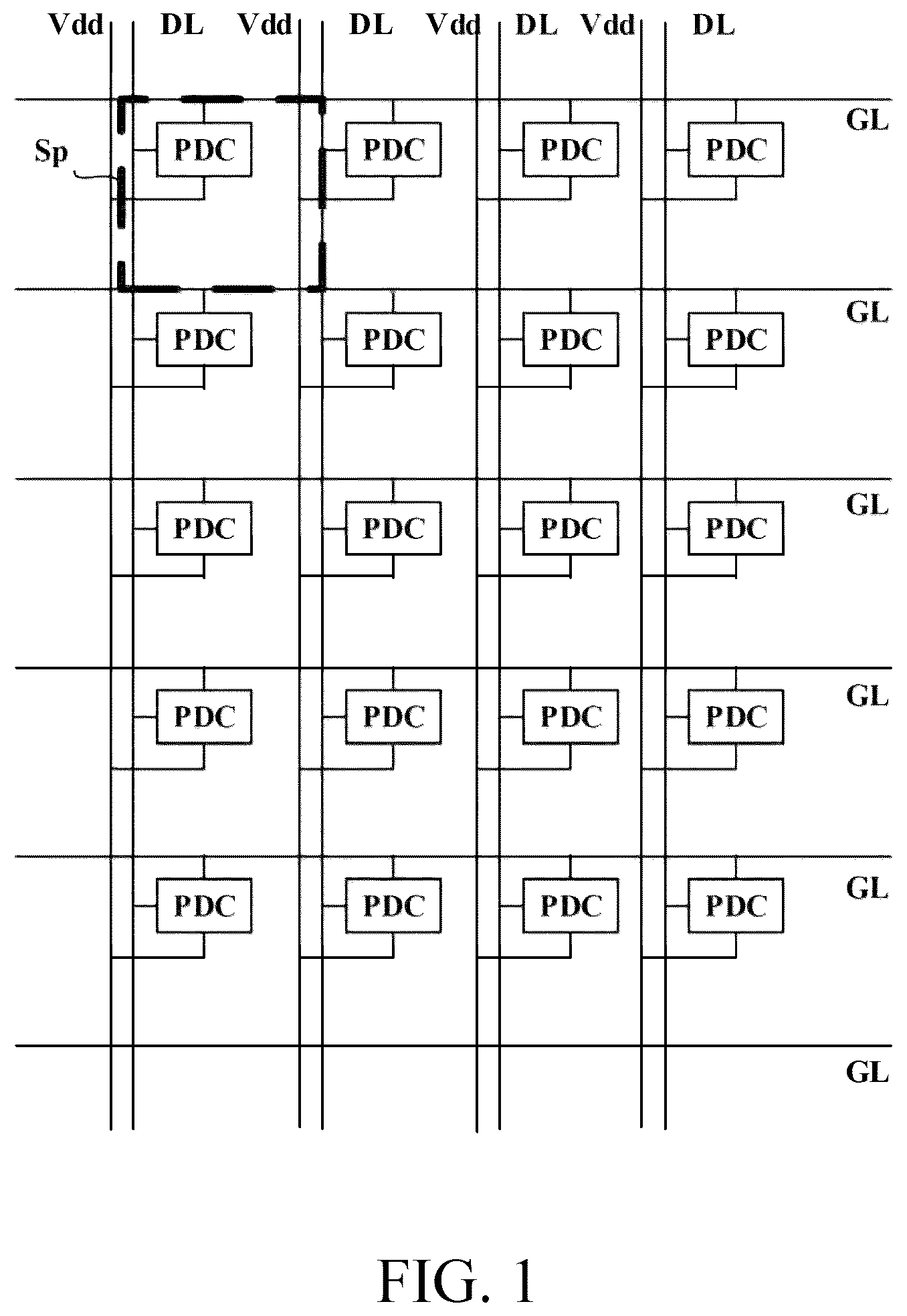 Patent US12433021 Figure 1 – Array substrate and display apparatus