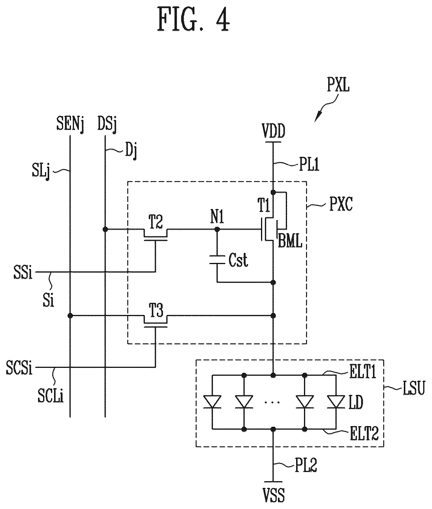 Patent US12433023 Figure 3 – Display device and method of manufacturing the same