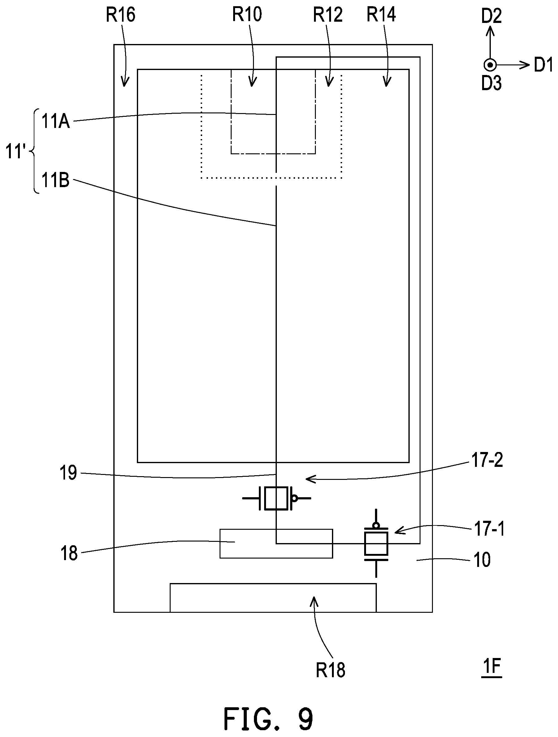 Patent US12433025 Figure 11 – Display panel and display apparatus including dummy conductive pattern