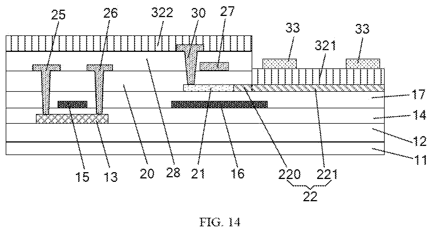Patent US12433028 Figure 5 – Array substrate and manufacturing method for the same, display panel