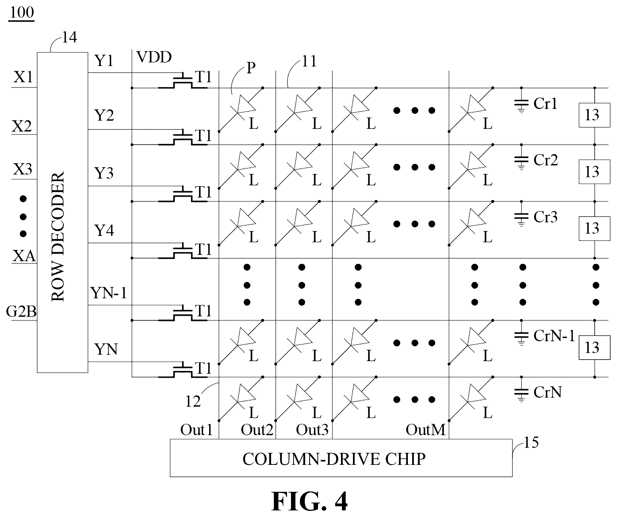 Patent US12433030 Figure 3 – Display apparatus and electronic device