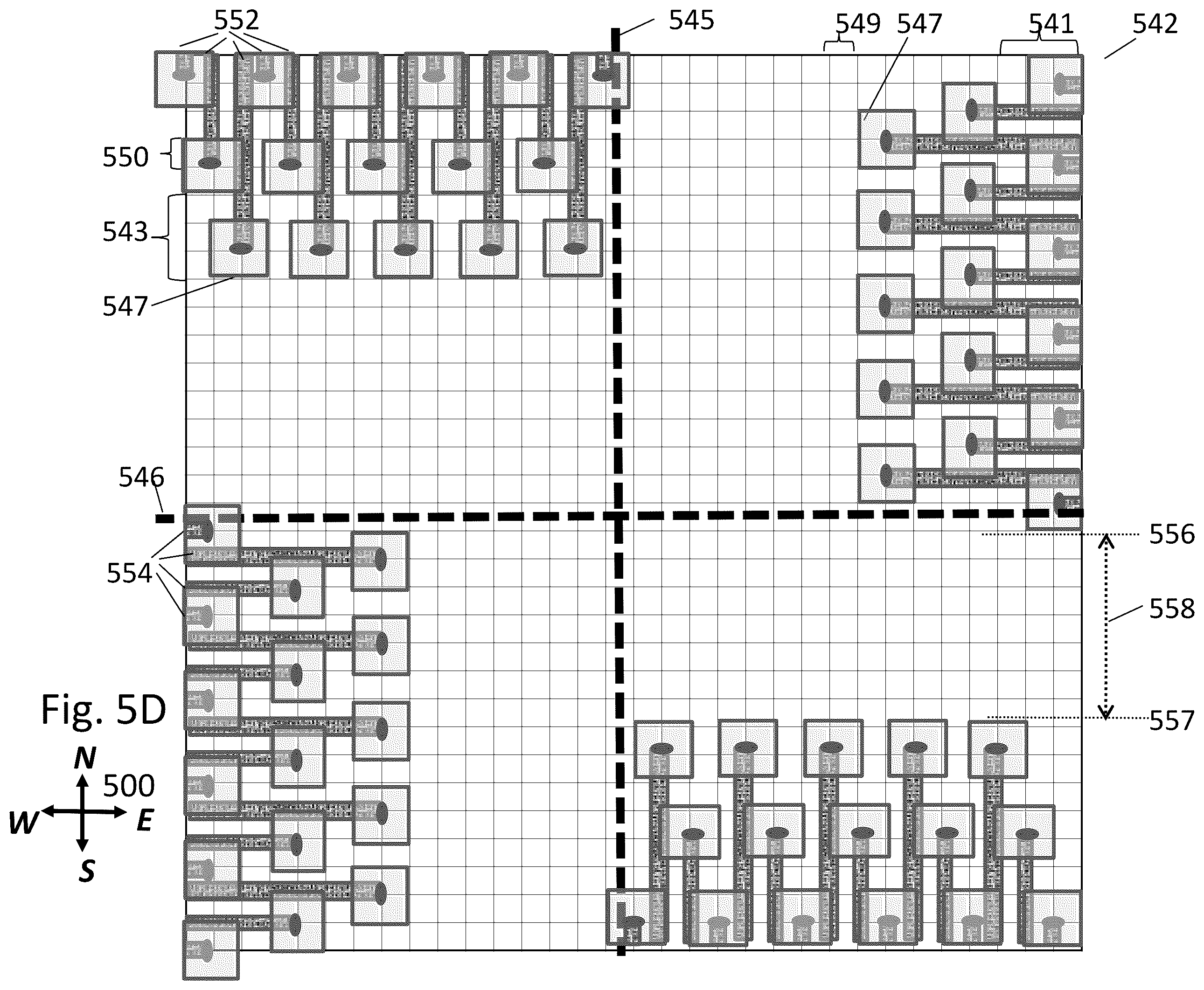 Patent US12433031 Figure 7 – 3D semiconductor devices and structures with electronic circuit units