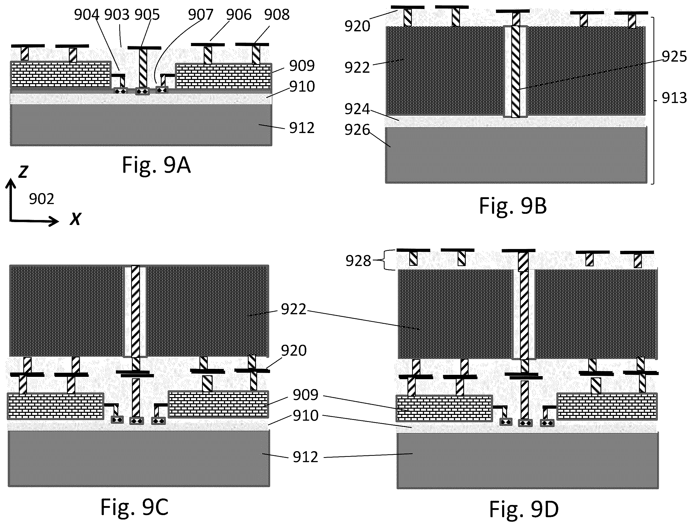 Patent US12433031 Figure 13 – 3D semiconductor devices and structures with electronic circuit units