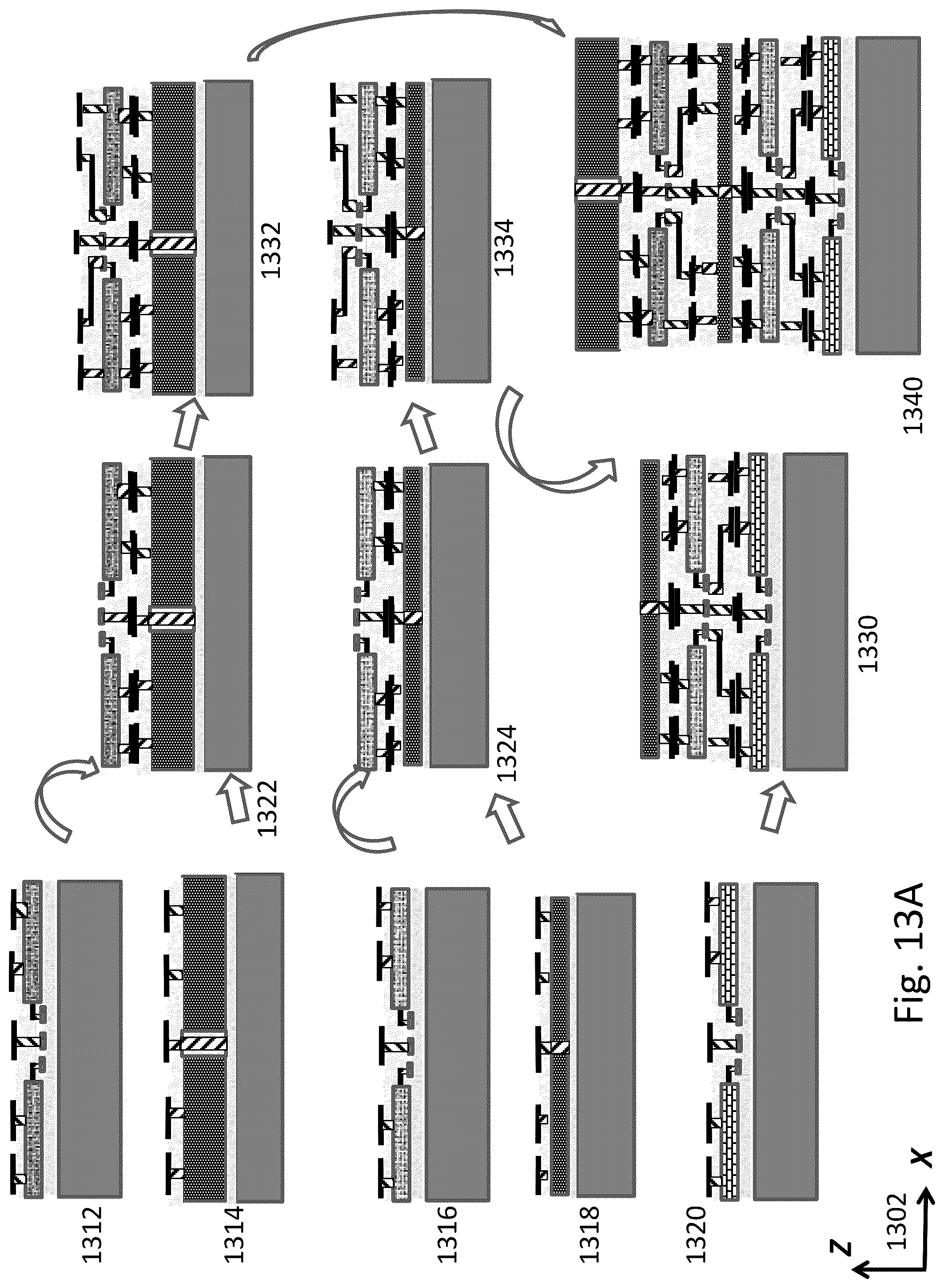 Patent US12433031 Figure 18 – 3D semiconductor devices and structures with electronic circuit units