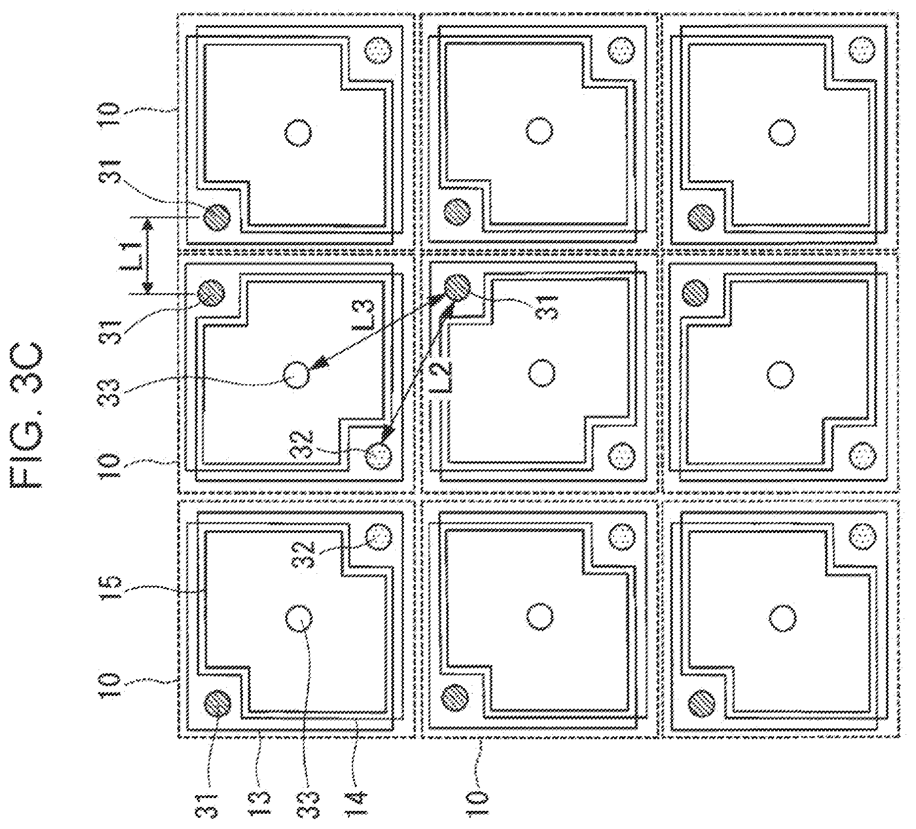 Patent US12433043 Figure 5 – Imaging device including multiple photoelectric conversion layers, multiple pixel electrodes and plugs connecting substrate and the pixel electrodes