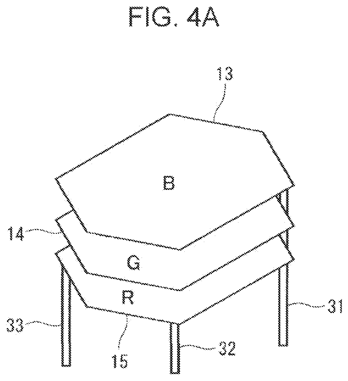 Patent US12433043 Figure 6 – Imaging device including multiple photoelectric conversion layers, multiple pixel electrodes and plugs connecting substrate and the pixel electrodes