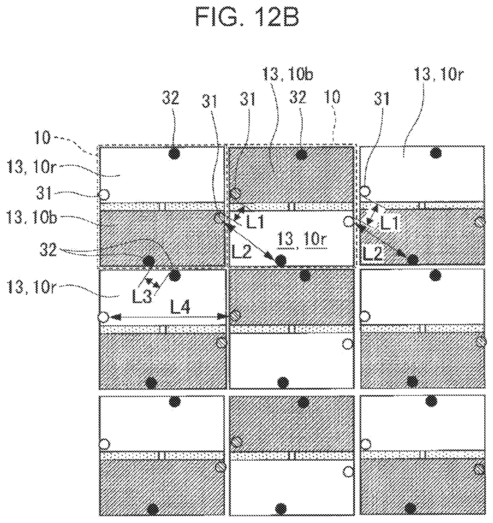 Patent US12433043 Figure 14 – Imaging device including multiple photoelectric conversion layers, multiple pixel electrodes and plugs connecting substrate and the pixel electrodes