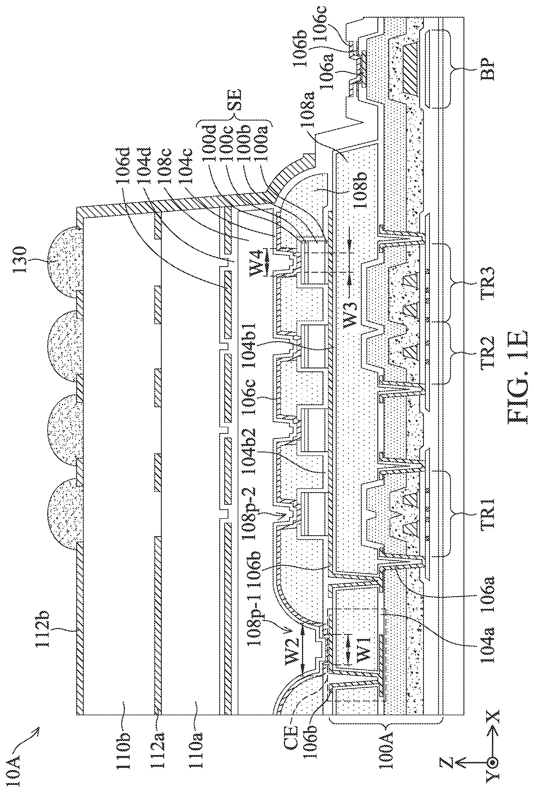 Patent US12433045 Figure 5 – Sensing device, method of manufacturing sensing device and electronic device