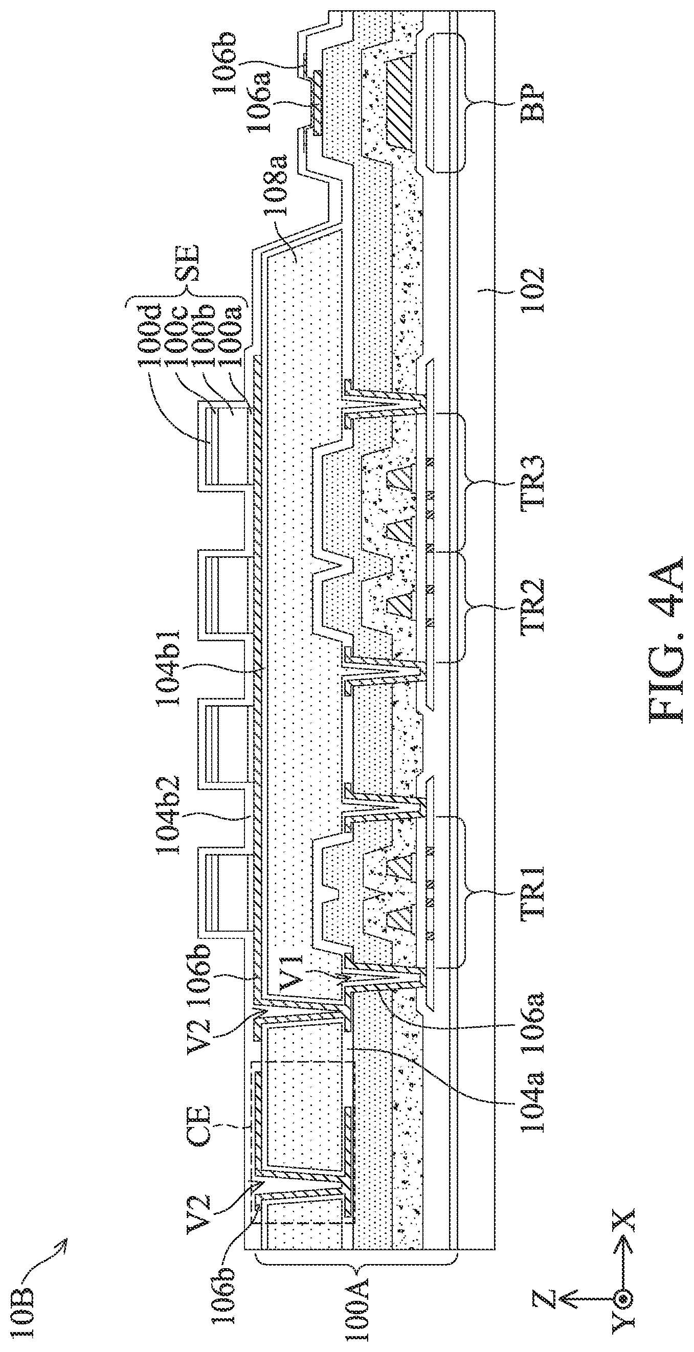 Patent US12433045 Figure 8 – Sensing device, method of manufacturing sensing device and electronic device
