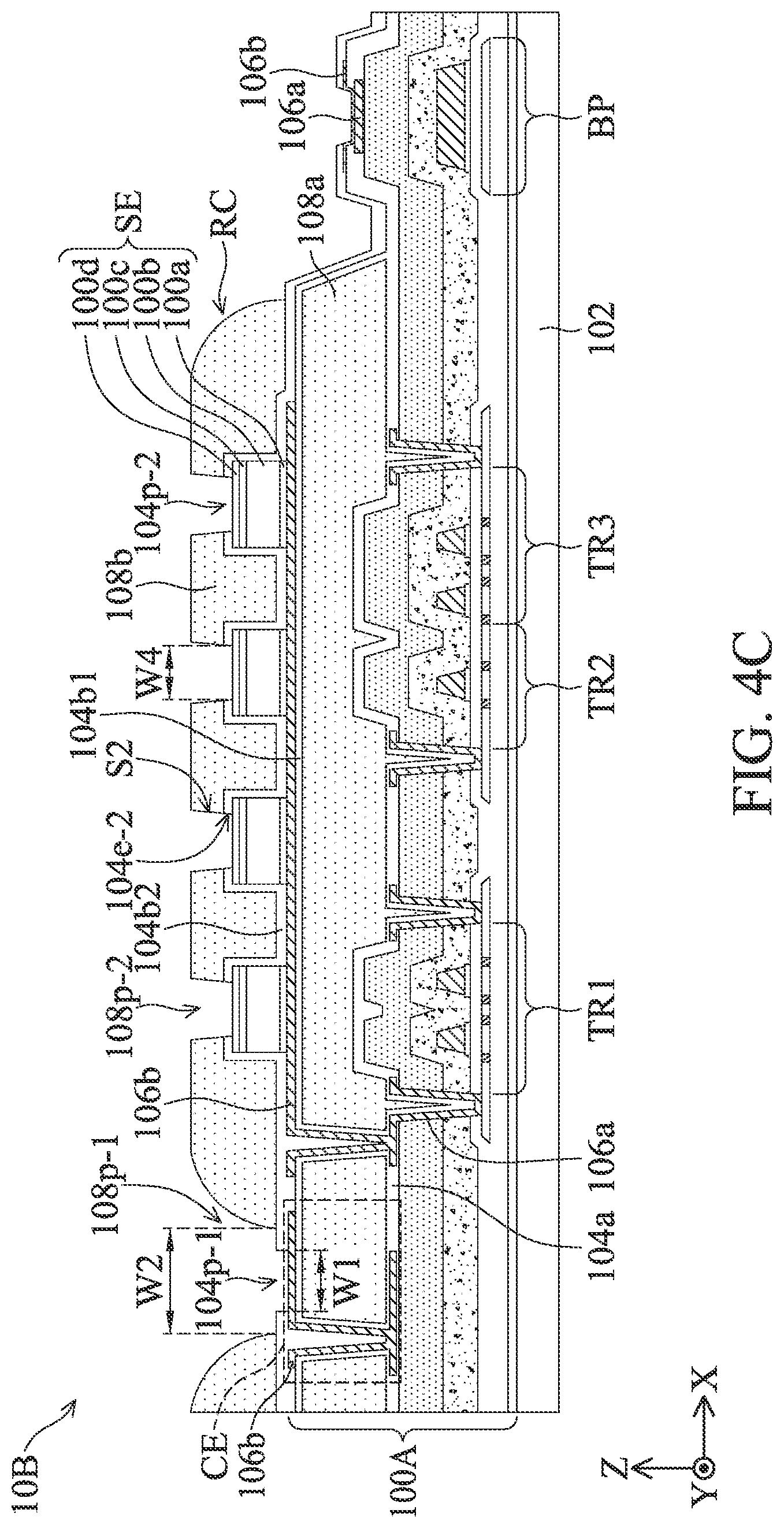 Patent US12433045 Figure 10 – Sensing device, method of manufacturing sensing device and electronic device