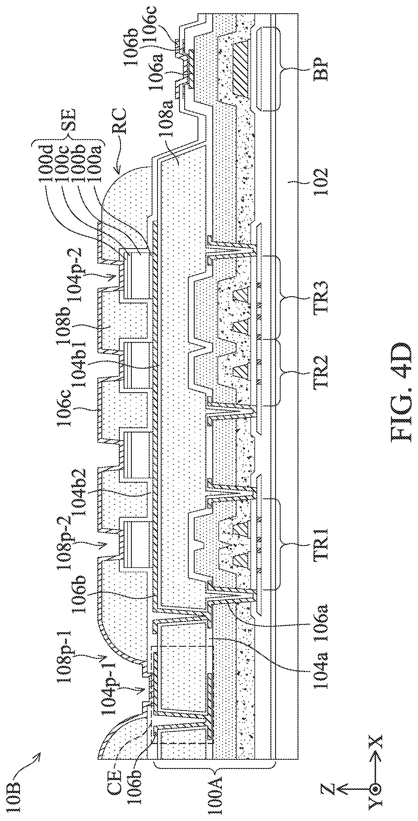 Patent US12433045 Figure 11 – Sensing device, method of manufacturing sensing device and electronic device