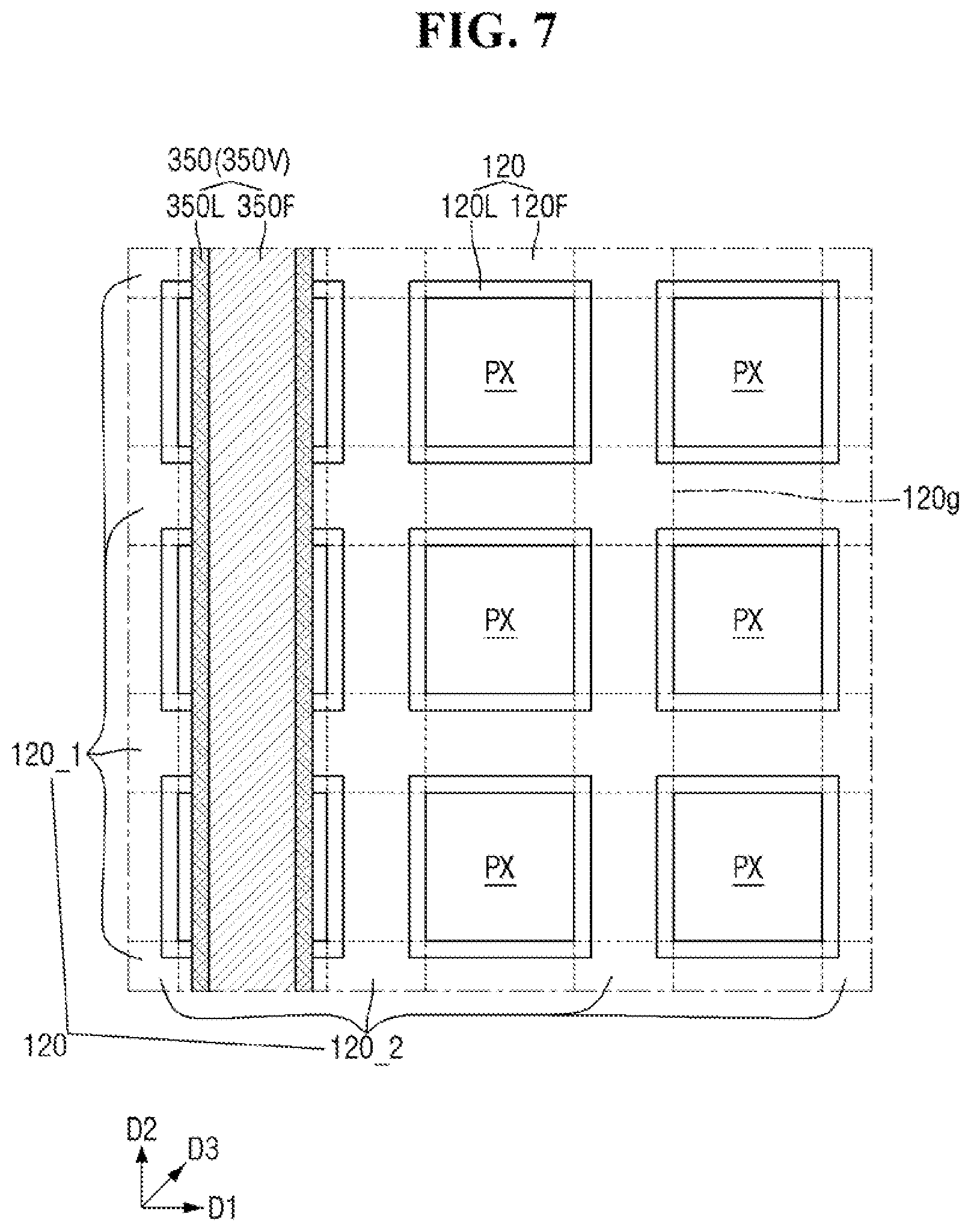 Patent US12433051 Figure 7 – Image sensor including a light blocking film
