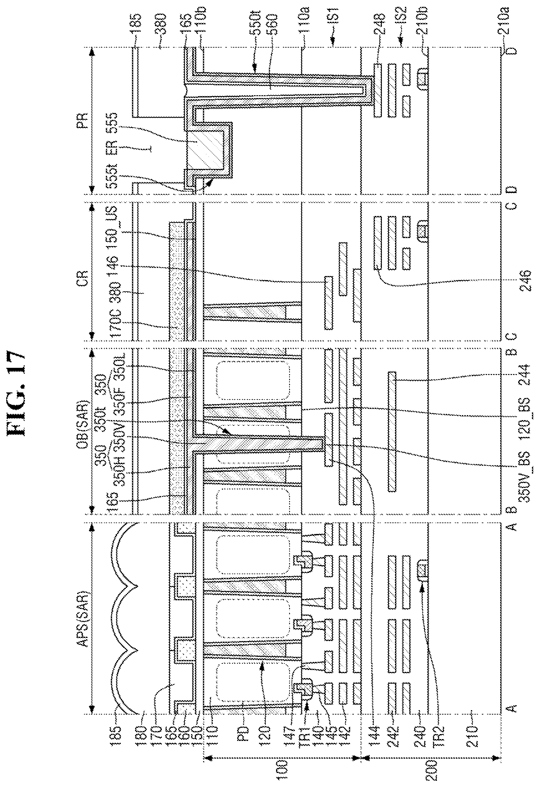Patent US12433051 Figure 18 – Image sensor including a light blocking film