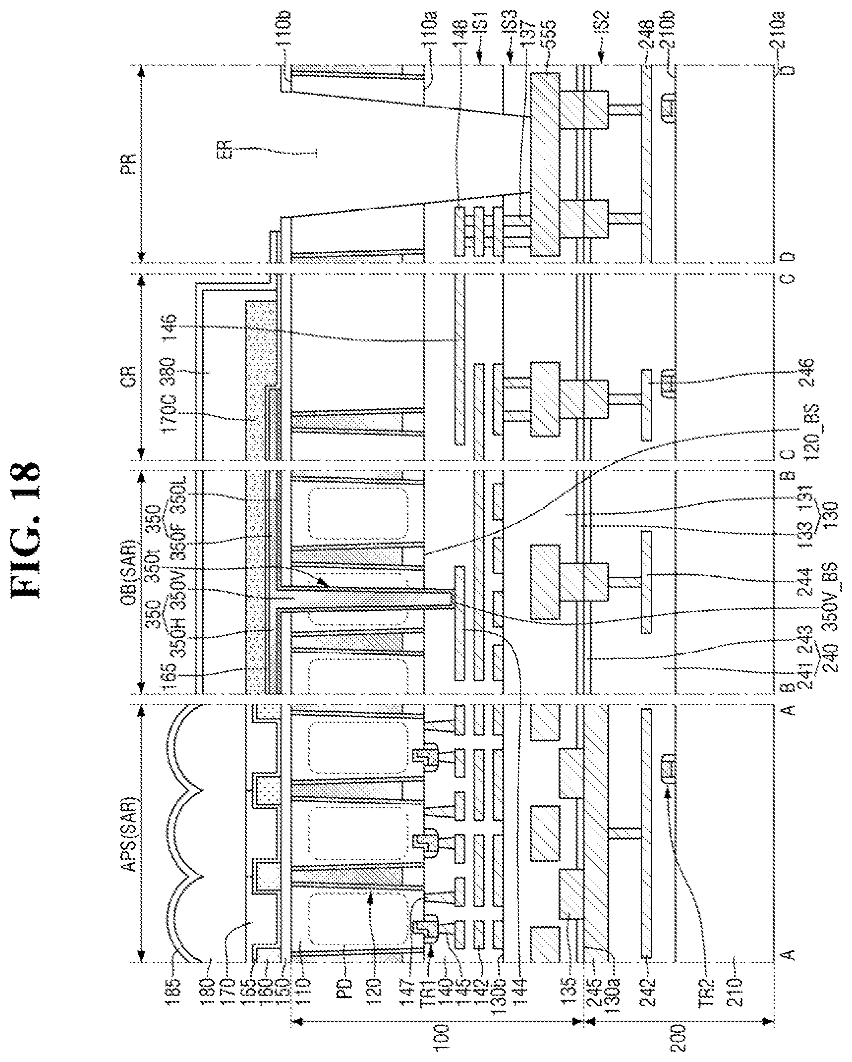 Patent US12433051 Figure 19 – Image sensor including a light blocking film