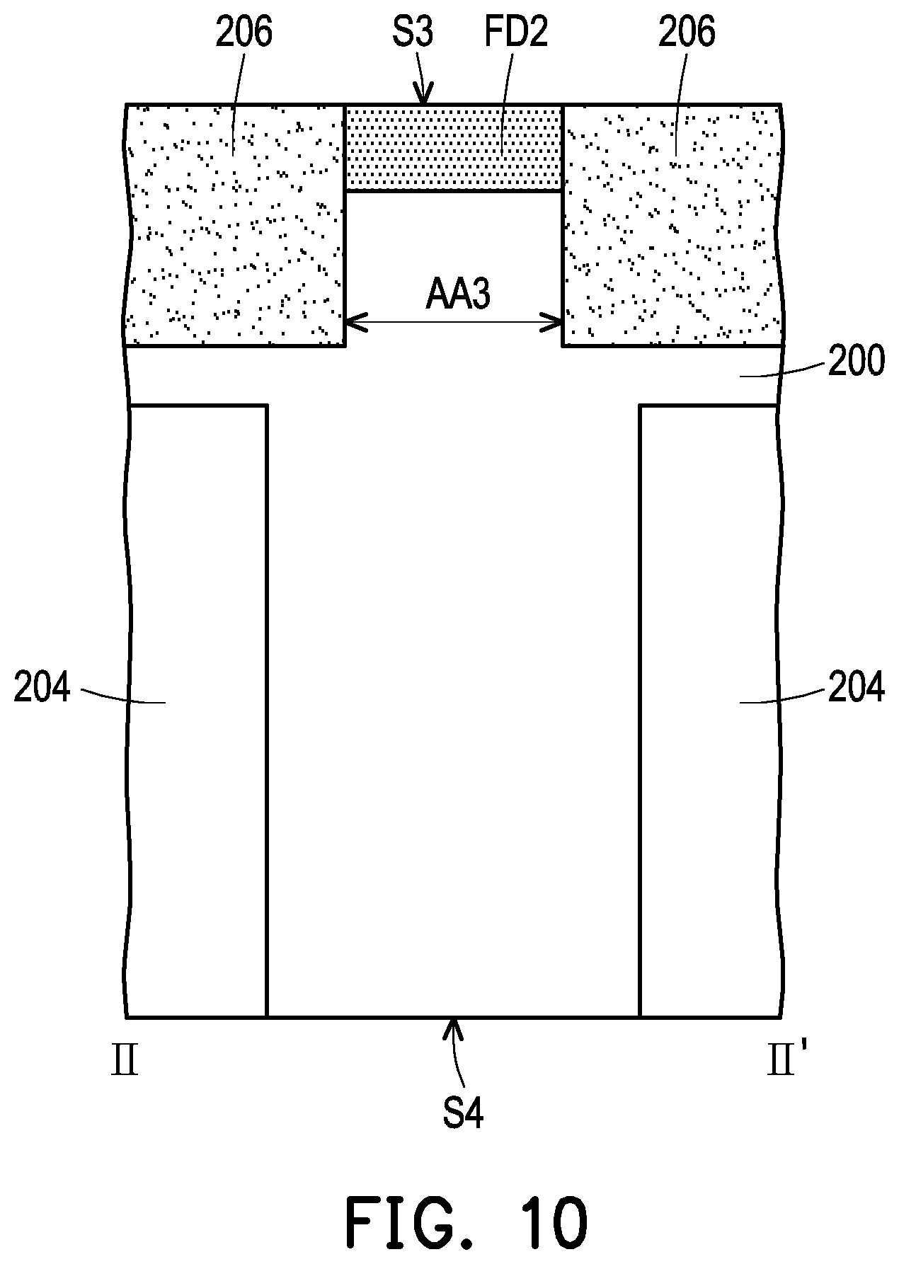 Patent US12433052 Figure 10 – Image sensor structure