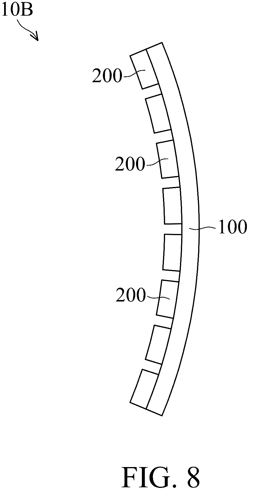 Patent US12433053 Figure 8 – Sensing device and electronic device