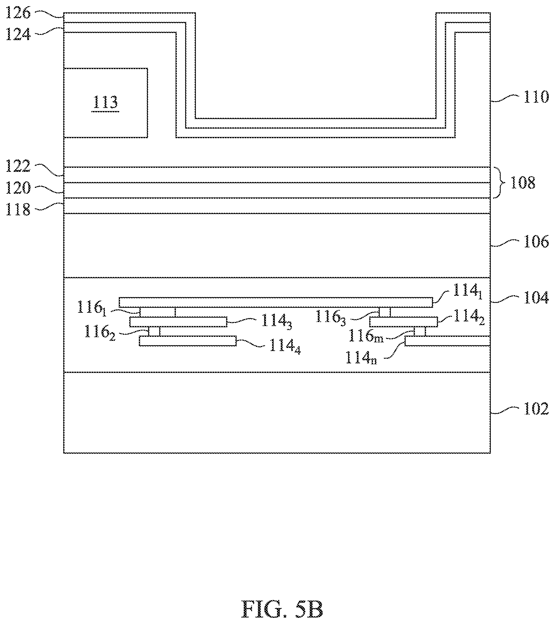 Patent US12433059 Figure 6 – Composite etch stop layers for sensor devices