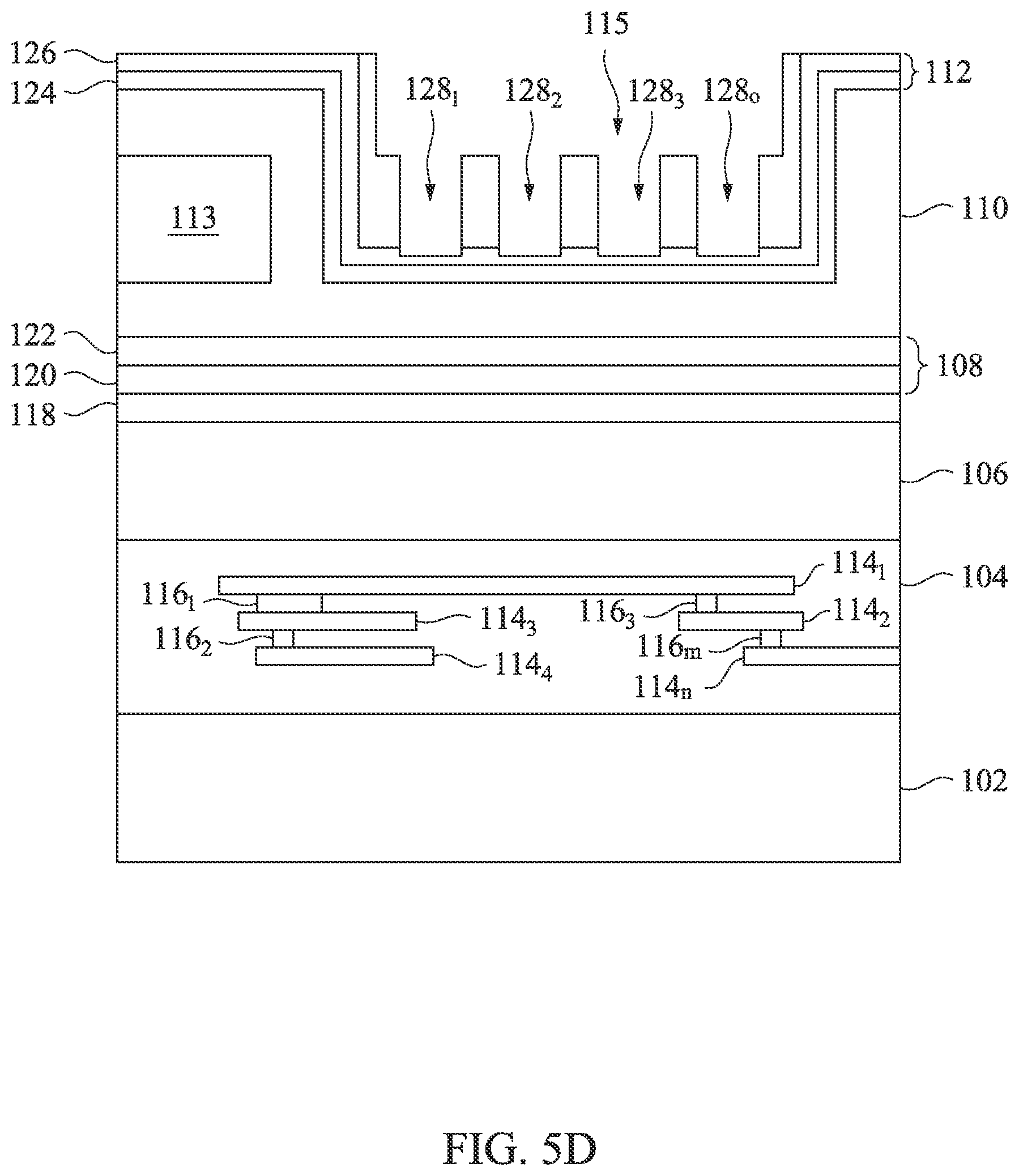 Patent US12433059 Figure 8 – Composite etch stop layers for sensor devices