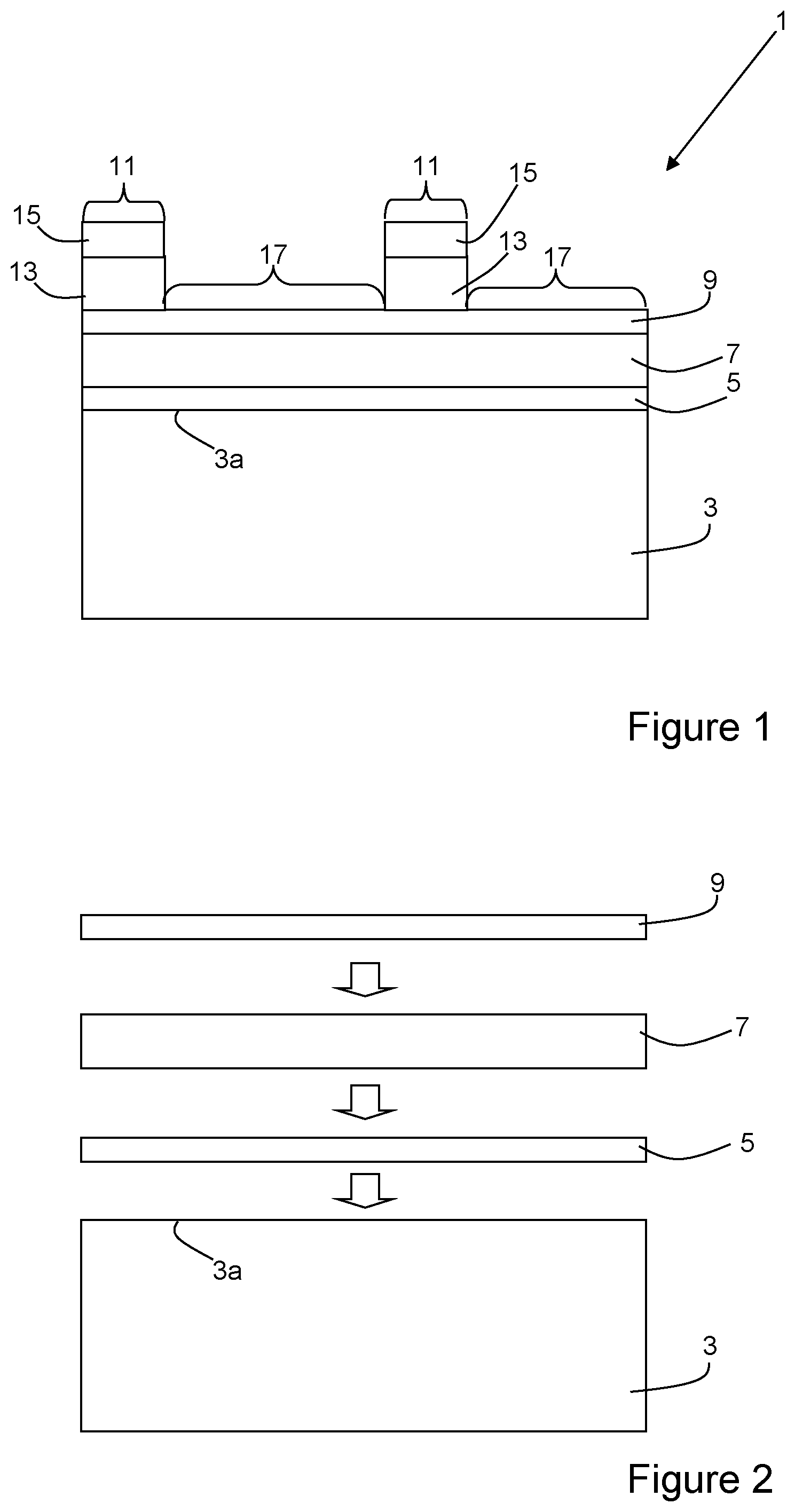 Patent US12433060 — Photovoltaic device with passivated contact and corresponding method of manufacture — Figure 1