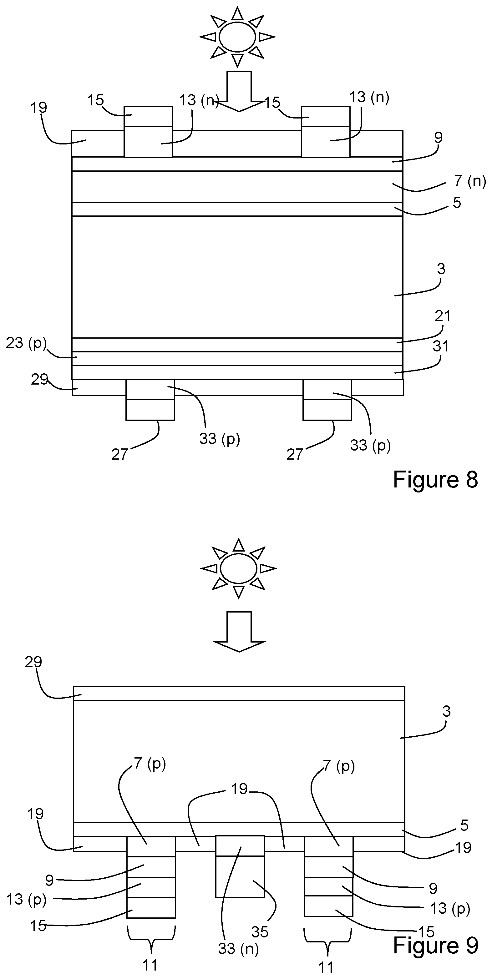 Patent US12433060 Figure 5 – Photovoltaic device with passivated contact and corresponding method of manufacture