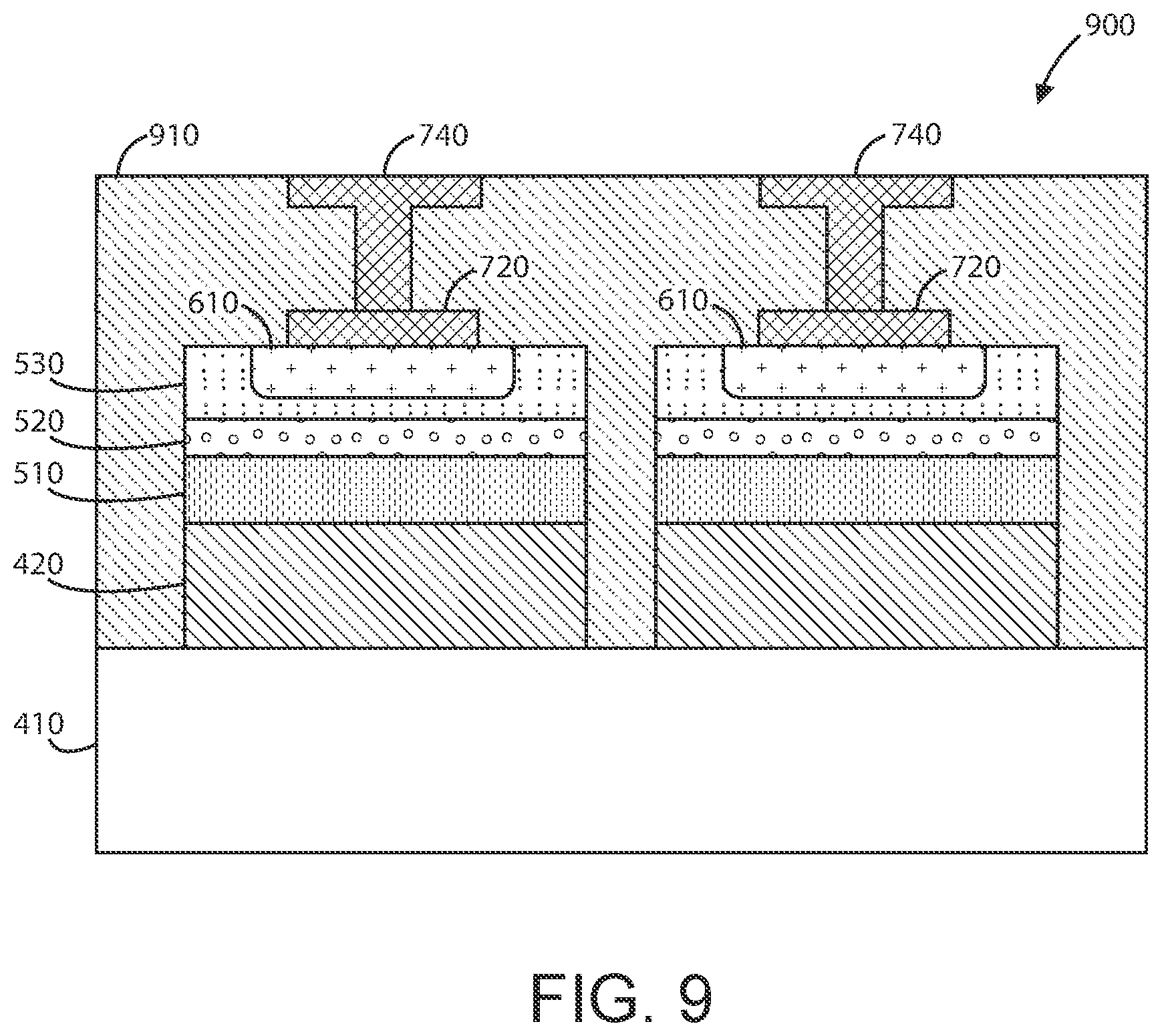 Patent US12433061 Figure 11 – Method and device for photosensor using graded wavelength configuring materials