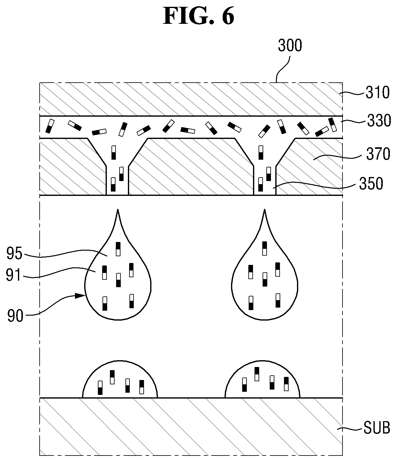 Patent US12433064 Figure 6 – Inkjet printing device, method for aligning bipolar element, and method for manufacturing display device