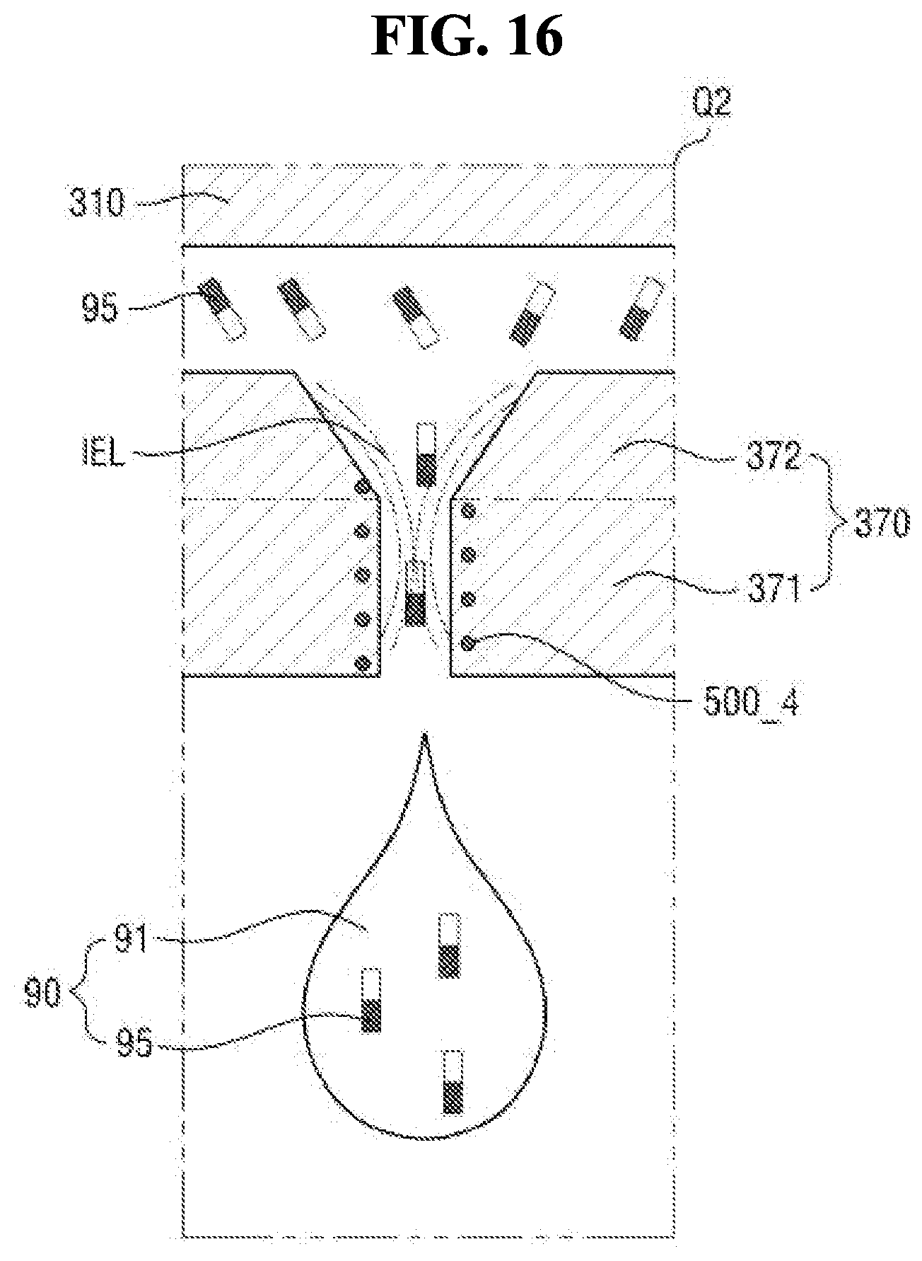 Patent US12433064 Figure 16 – Inkjet printing device, method for aligning bipolar element, and method for manufacturing display device