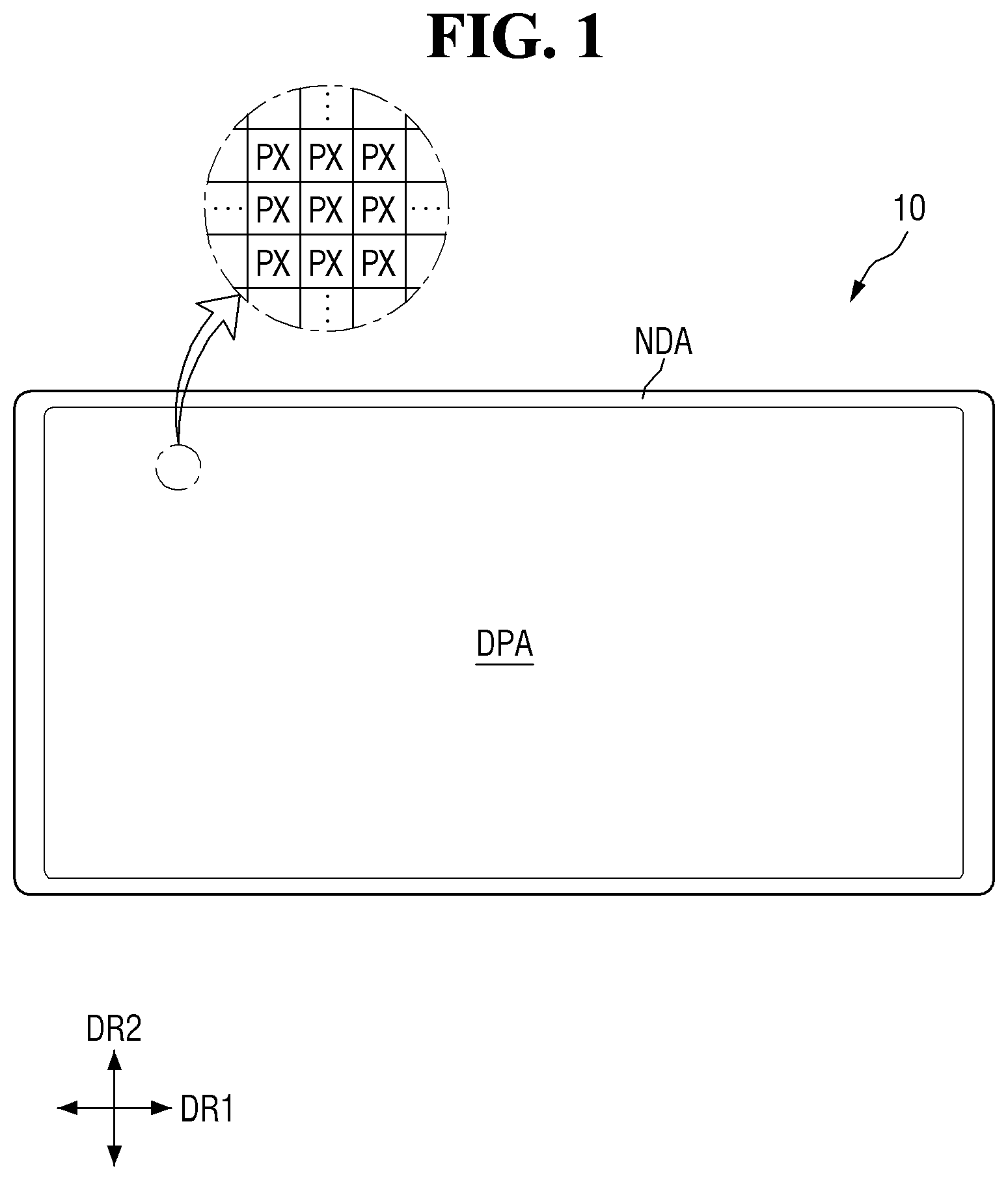 Patent US12433065 Figure 1 – Light-emitting element, display apparatus, and manufacturing method therefor