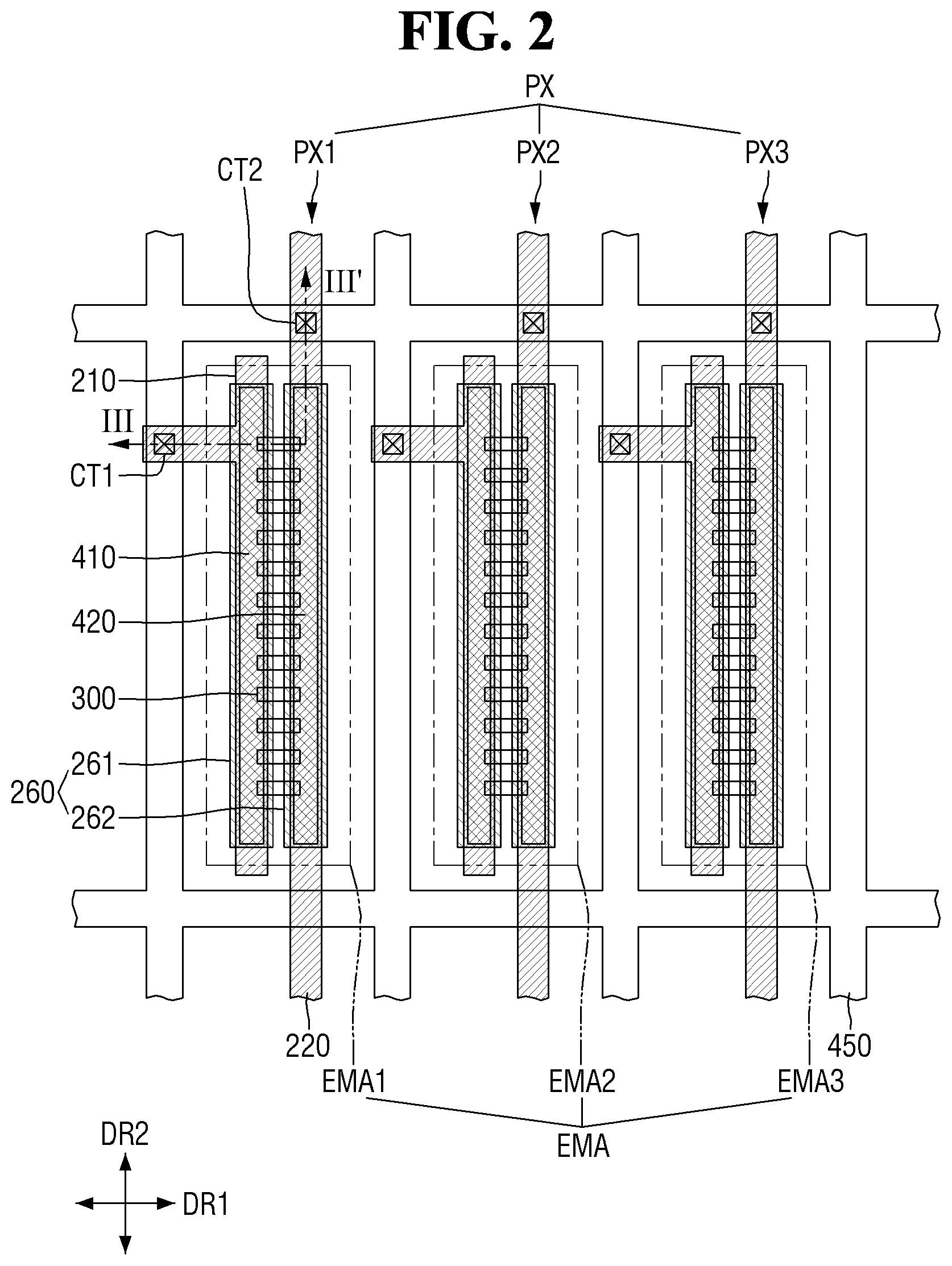 Patent US12433065 Figure 2 – Light-emitting element, display apparatus, and manufacturing method therefor