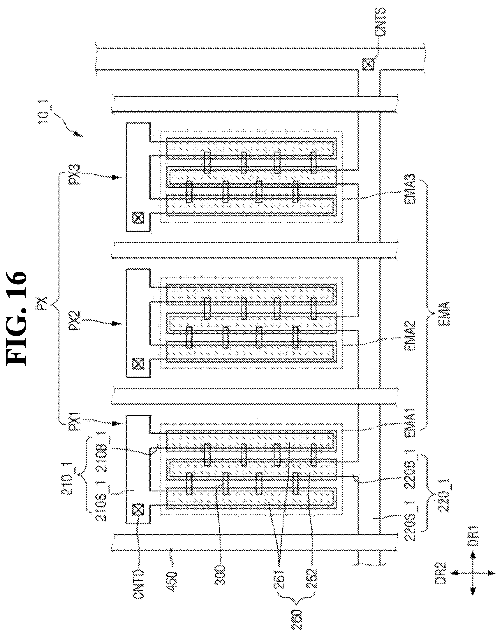 Patent US12433065 Figure 16 – Light-emitting element, display apparatus, and manufacturing method therefor