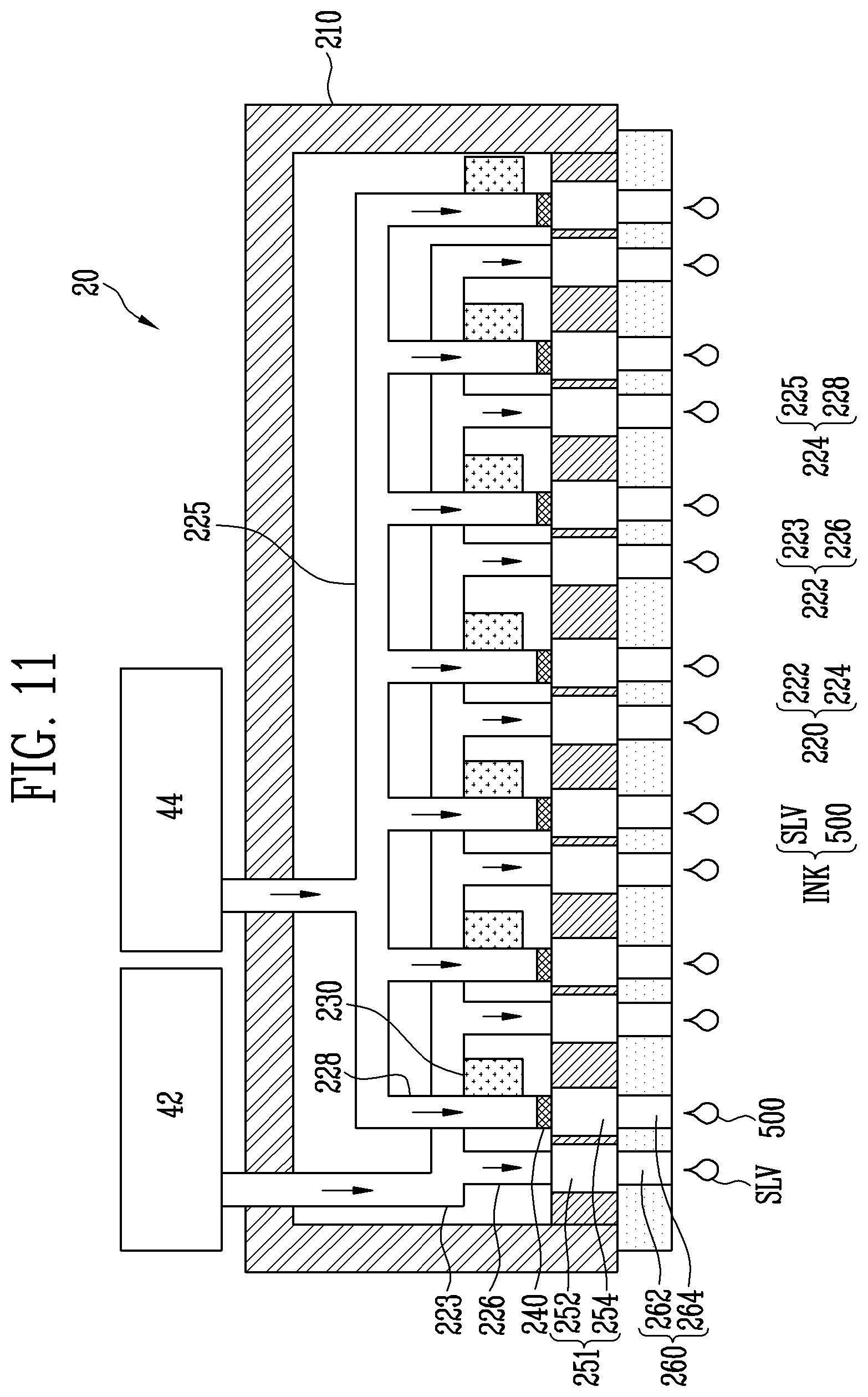 Patent US12433069 Figure 10 – Display device manufacturing apparatus, method of manufacturing display device using the same, and display device manufactured by the same