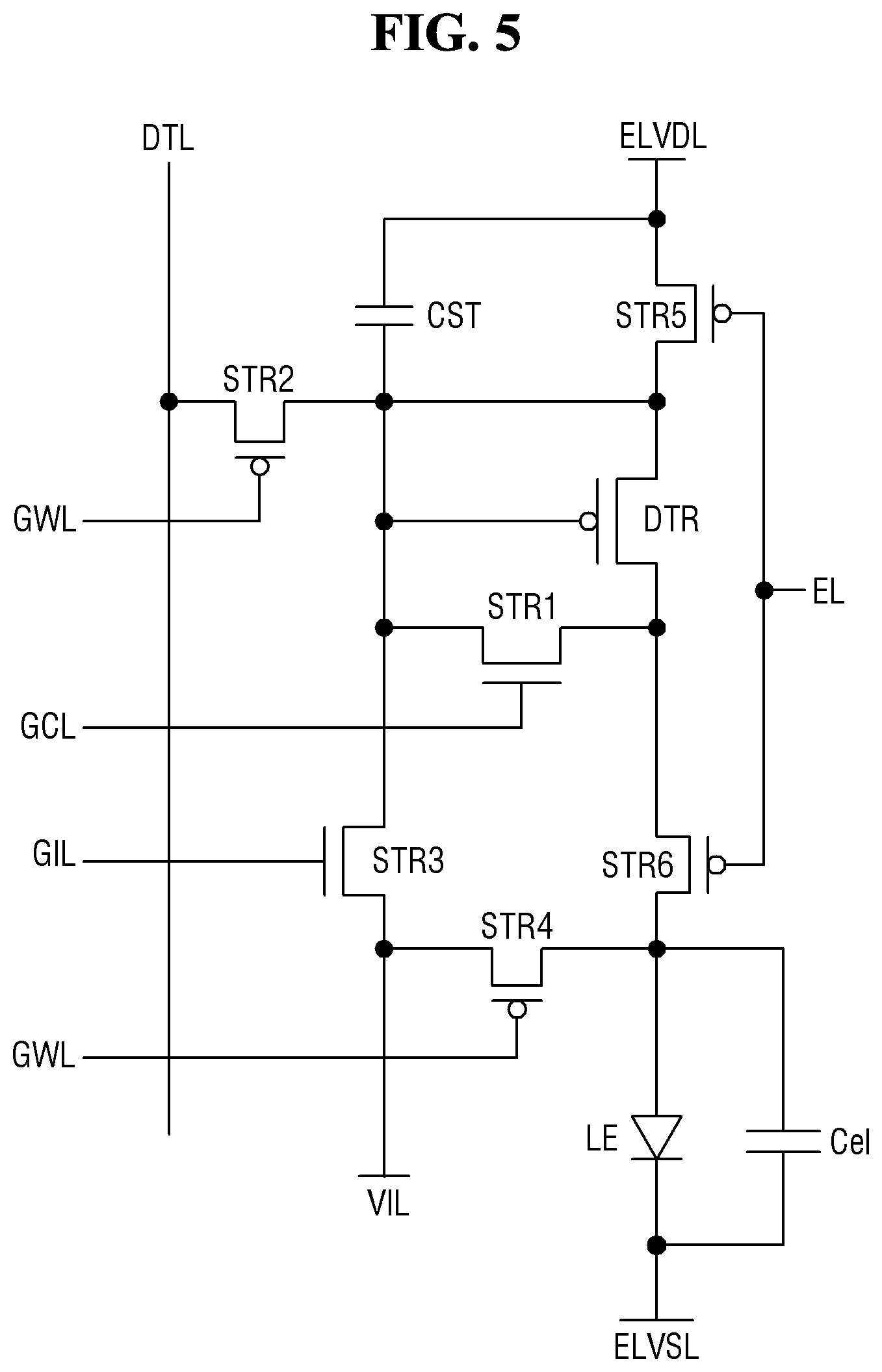Patent US12433070 Figure 5 – Display device and method for manufacturing the same