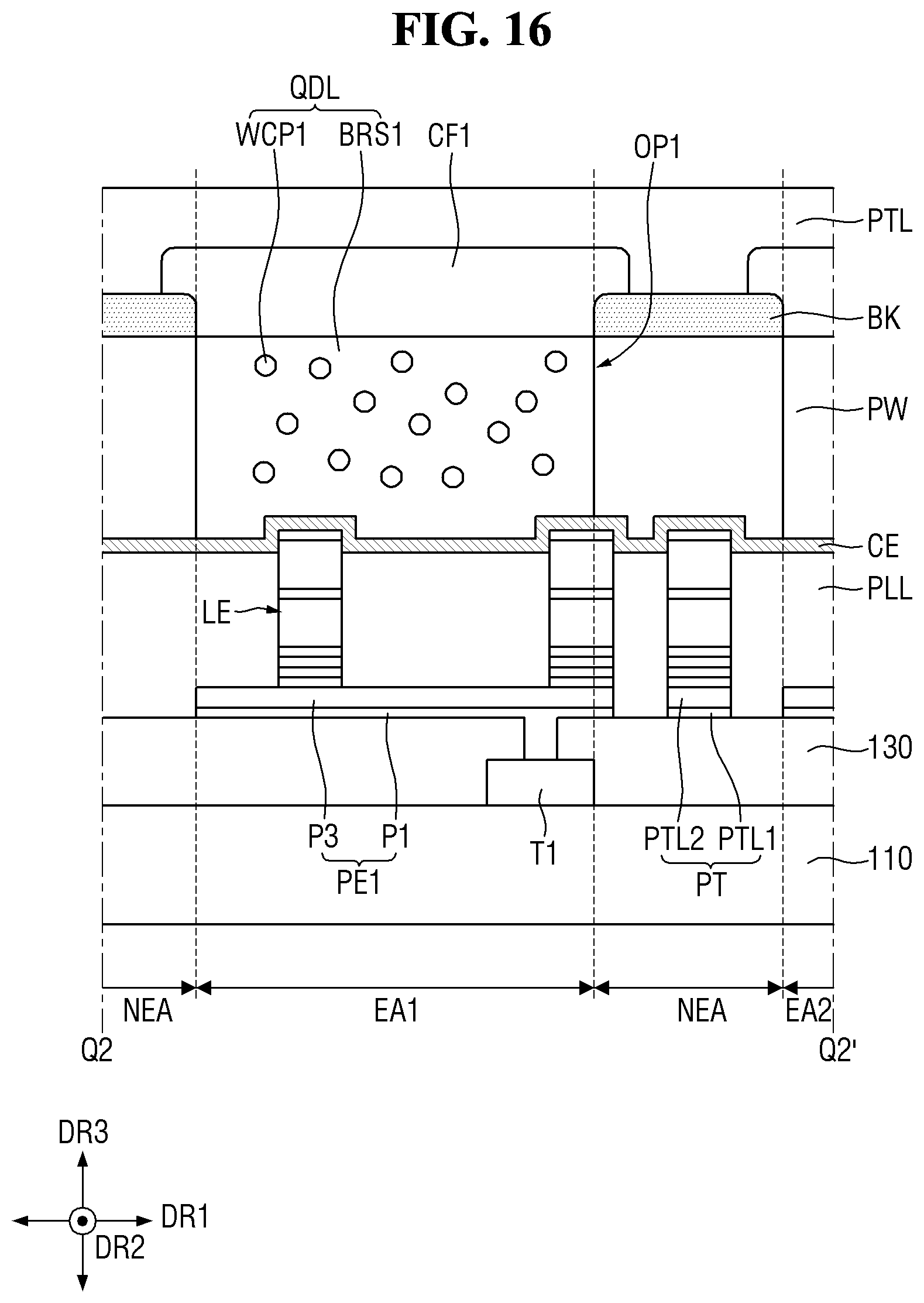 Patent US12433070 Figure 18 – Display device and method for manufacturing the same