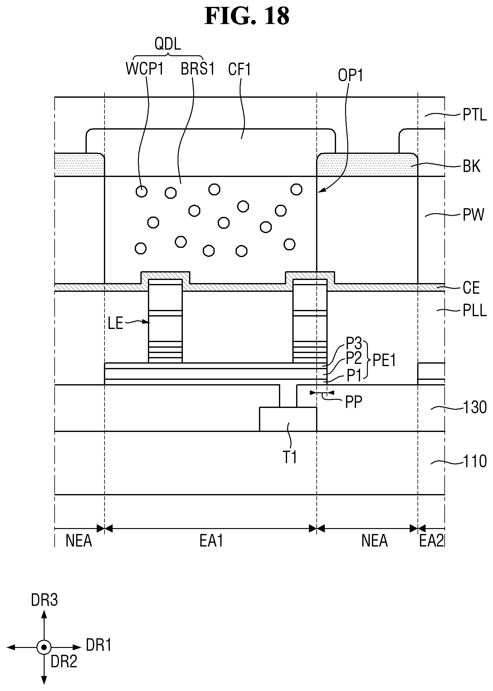 Patent US12433070 Figure 20 – Display device and method for manufacturing the same