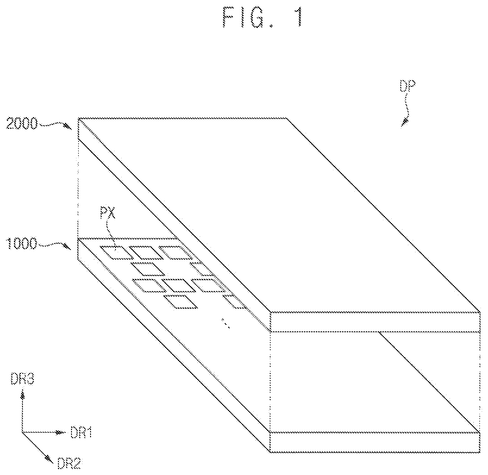 Patent US12433073 — Color conversion substrate and display device — Figure 1