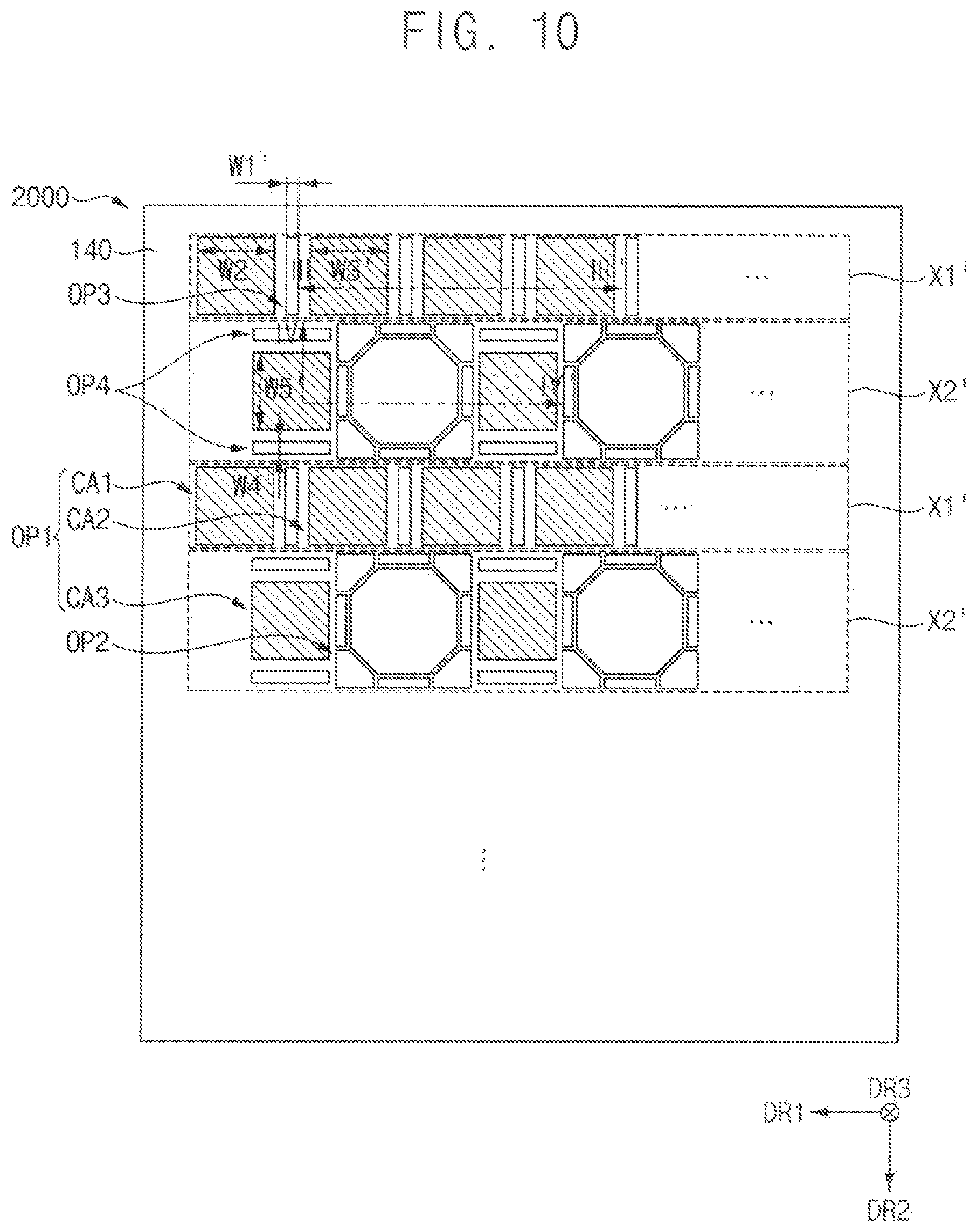 Patent US12433073 Figure 10 – Color conversion substrate and display device