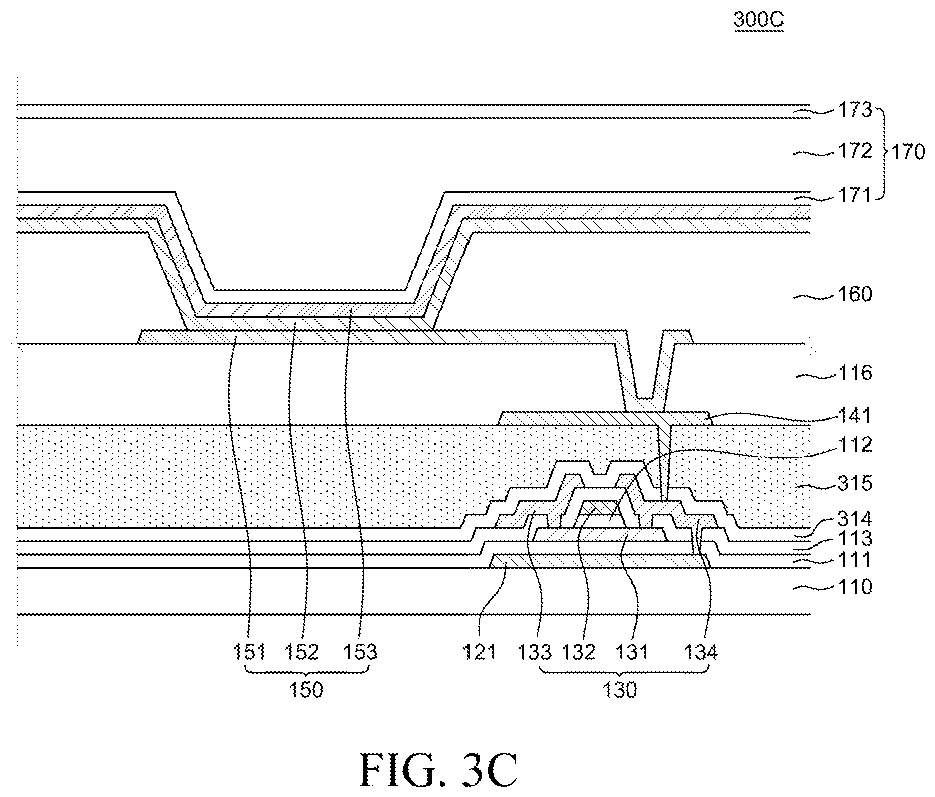Patent US12433075 Figure 5 – Display device